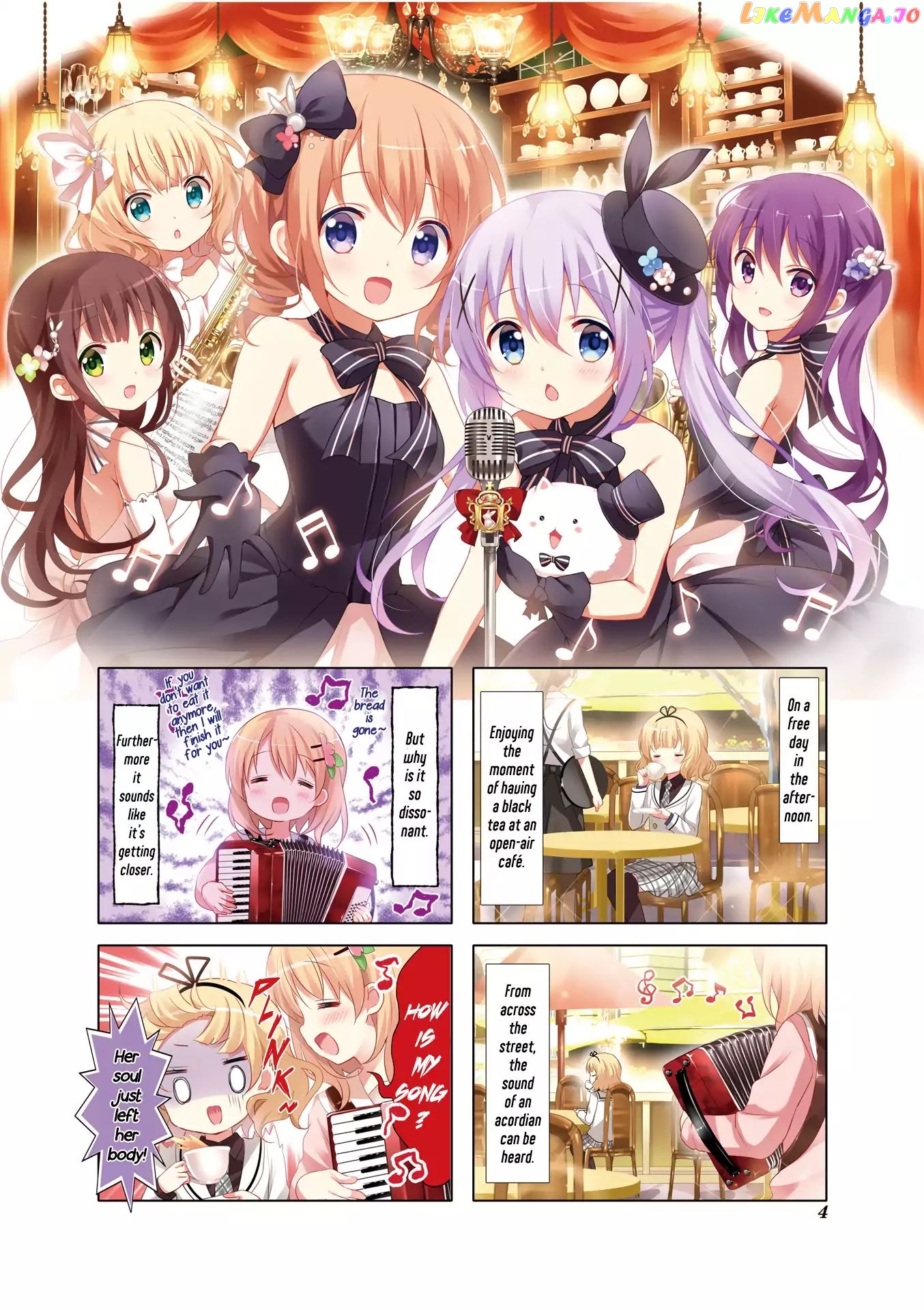 Gochuumon wa Usagi Desu ka? chapter 61 - page 1
