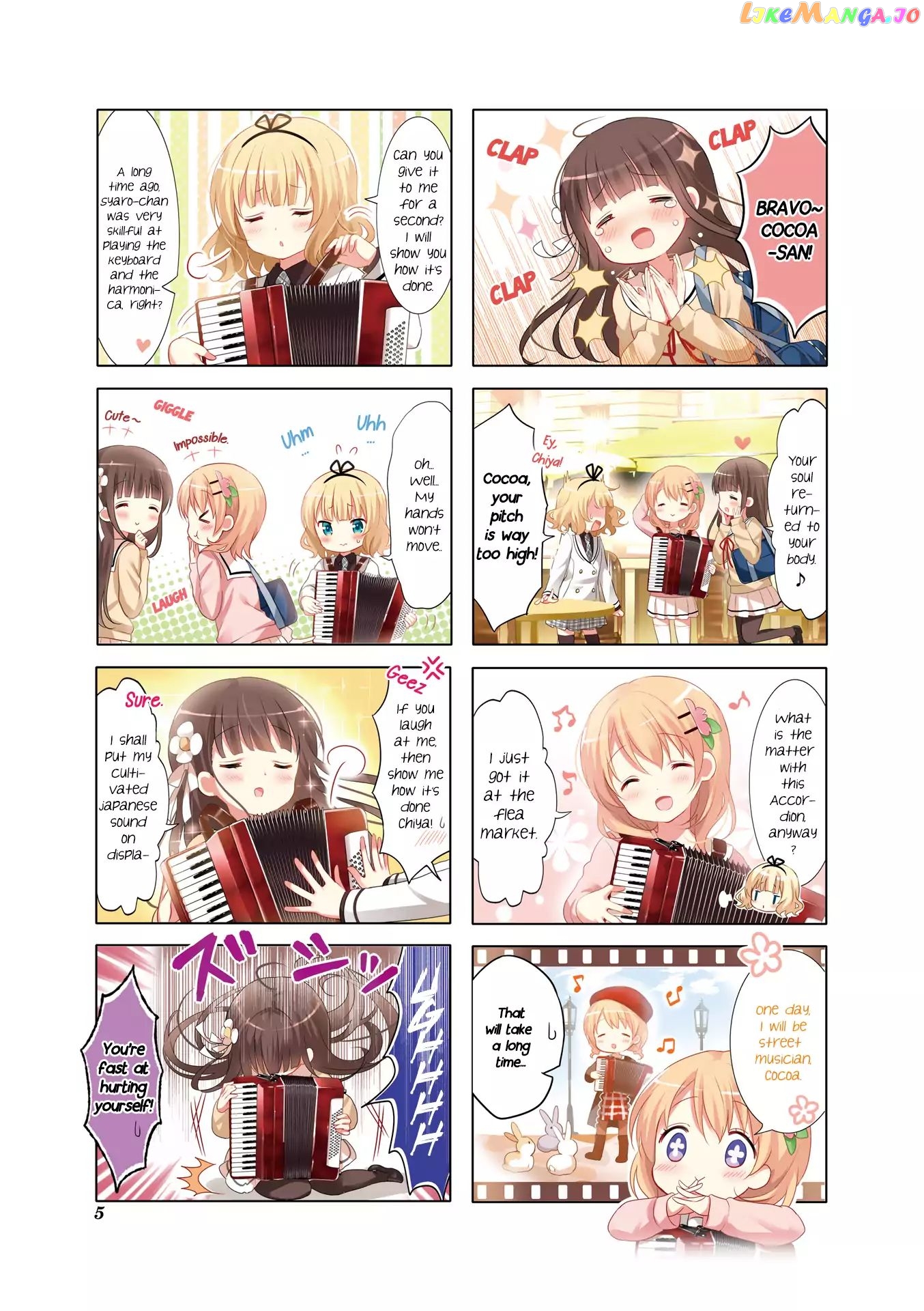 Gochuumon wa Usagi Desu ka? chapter 61 - page 2