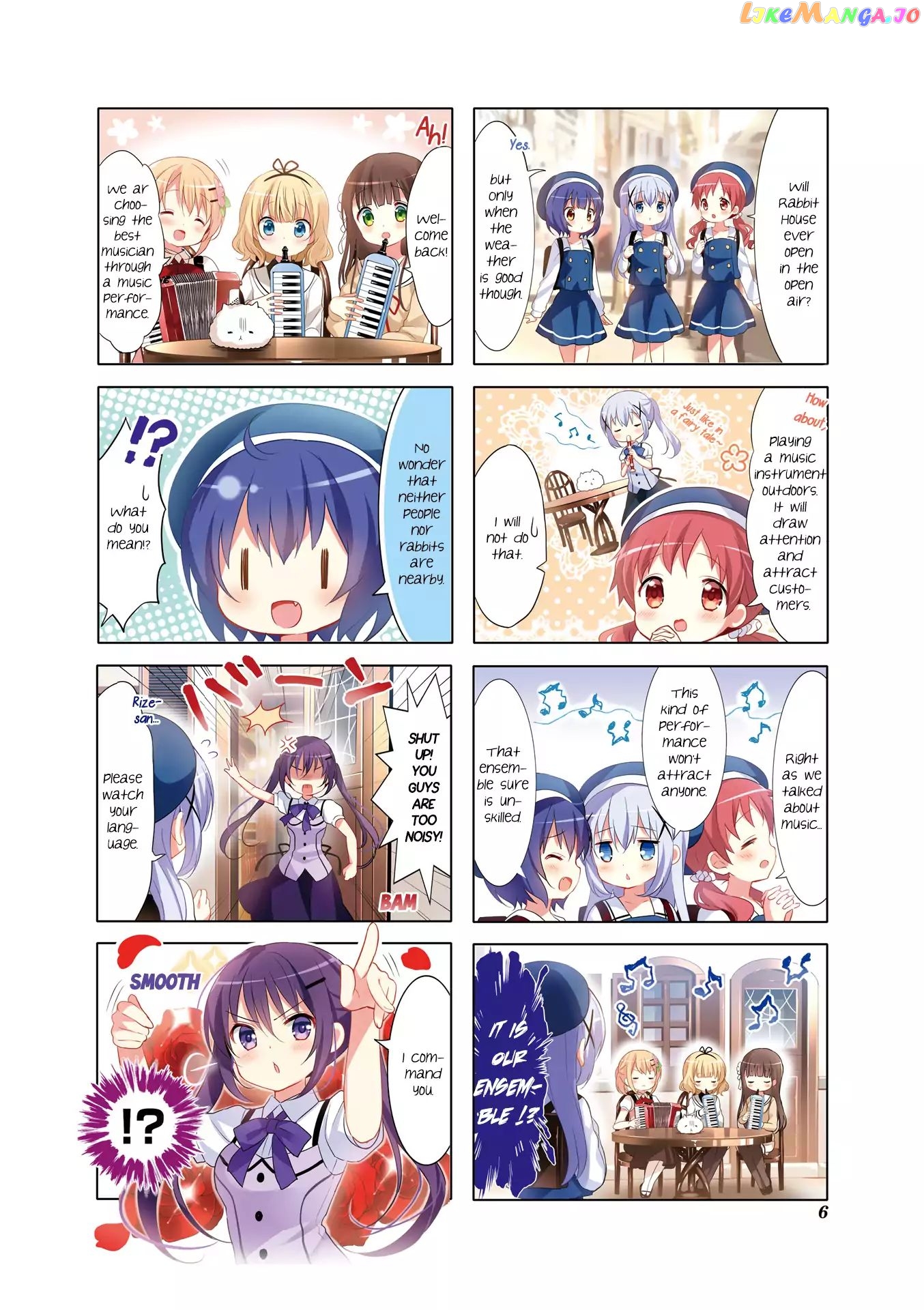 Gochuumon wa Usagi Desu ka? chapter 61 - page 3