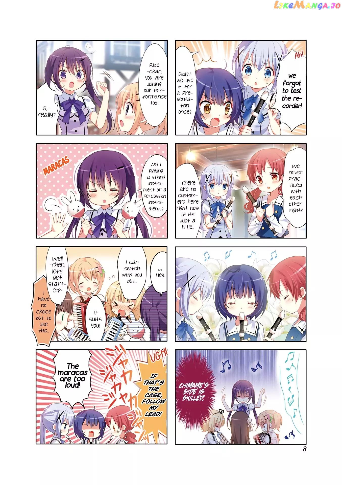 Gochuumon wa Usagi Desu ka? chapter 61 - page 5