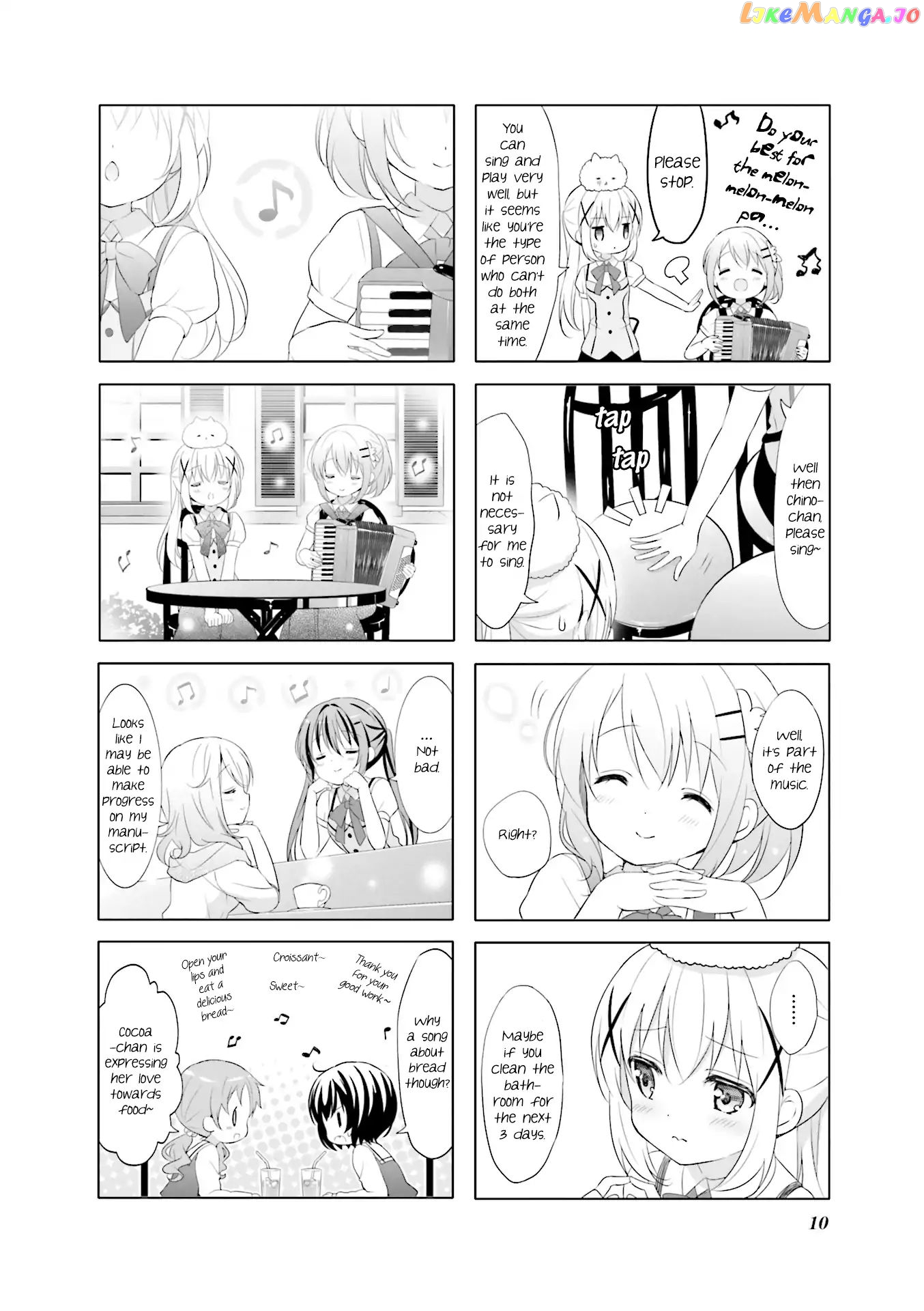 Gochuumon wa Usagi Desu ka? chapter 61 - page 7