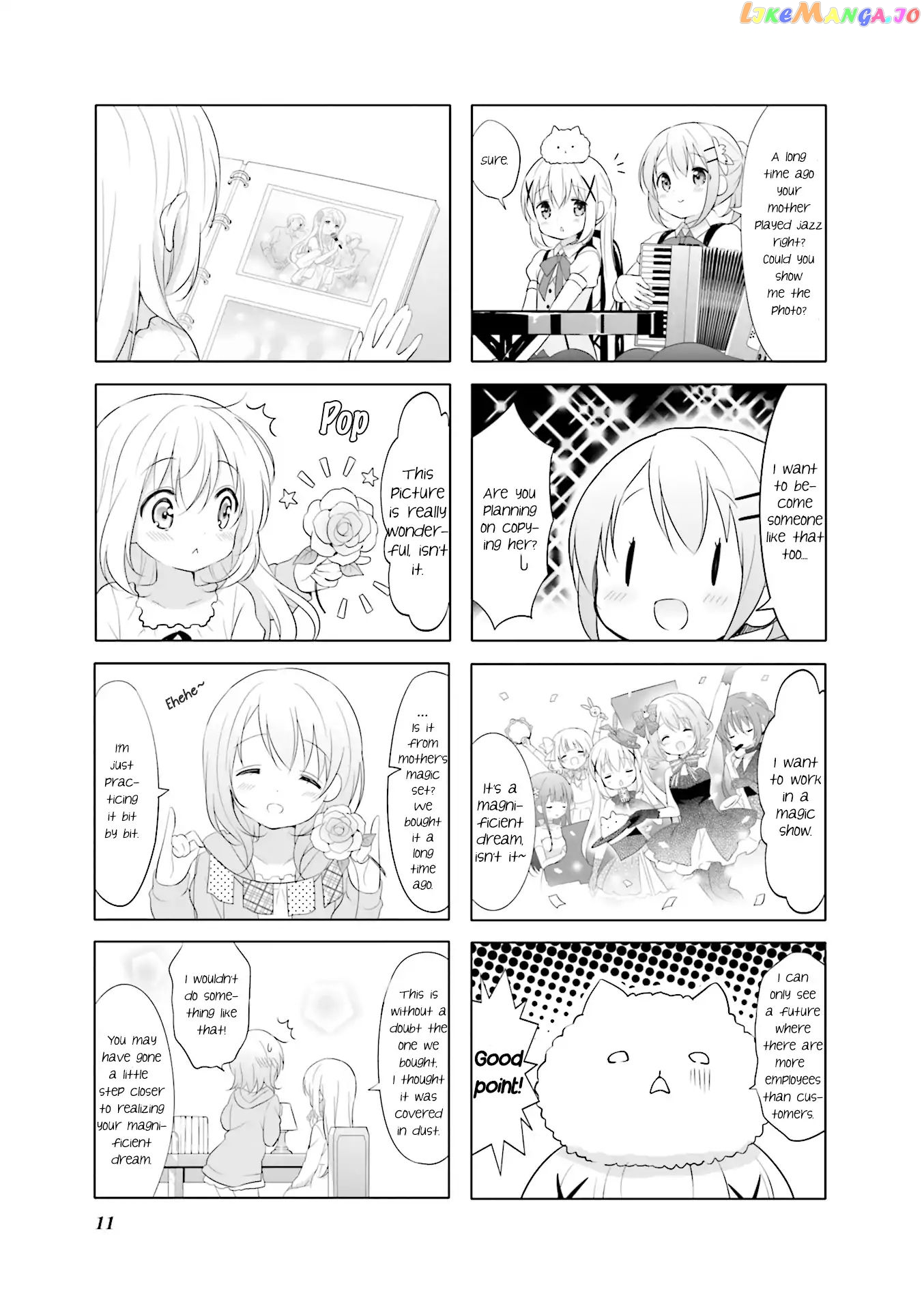 Gochuumon wa Usagi Desu ka? chapter 61 - page 8