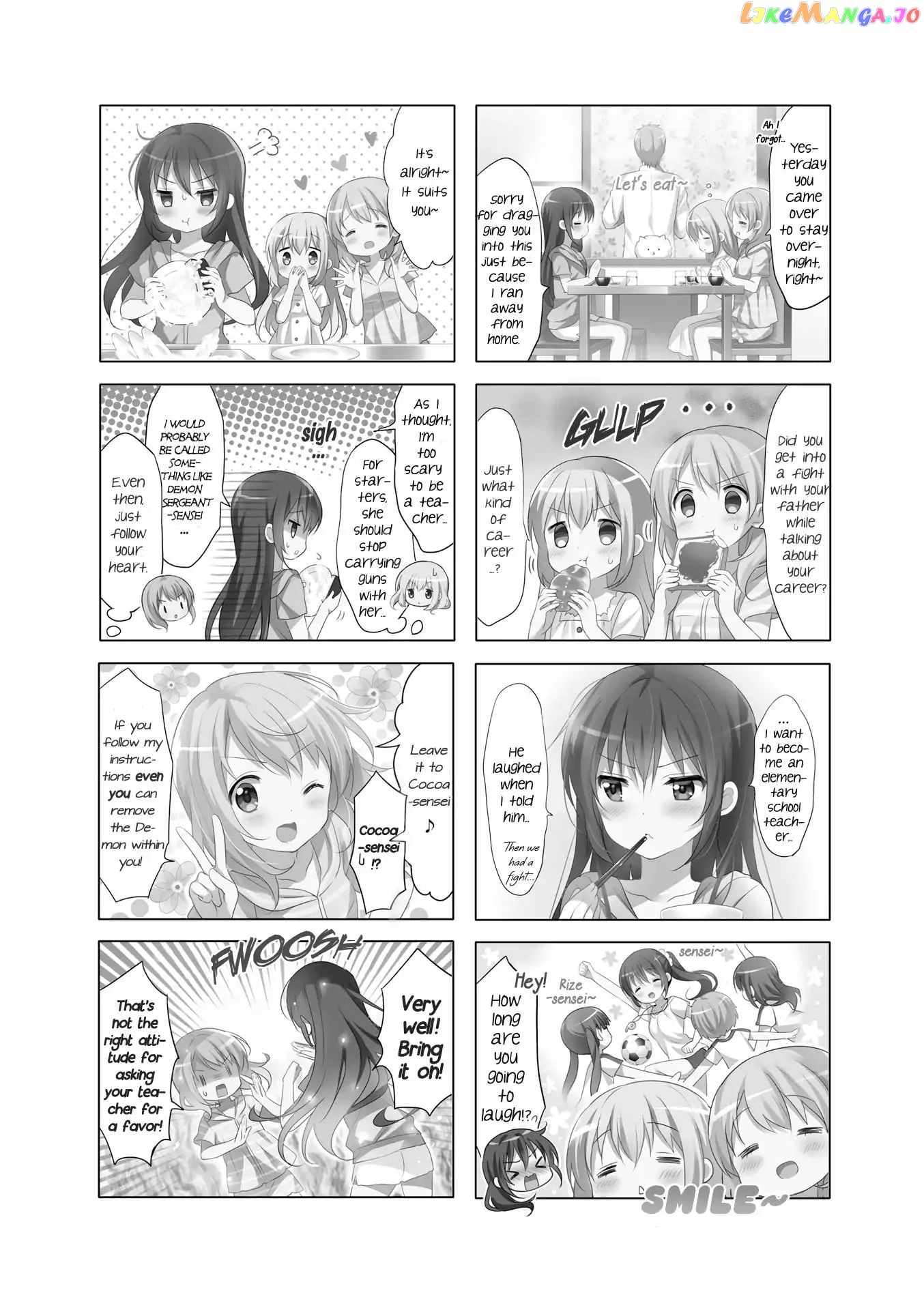 Gochuumon wa Usagi Desu ka? chapter 62 - page 2
