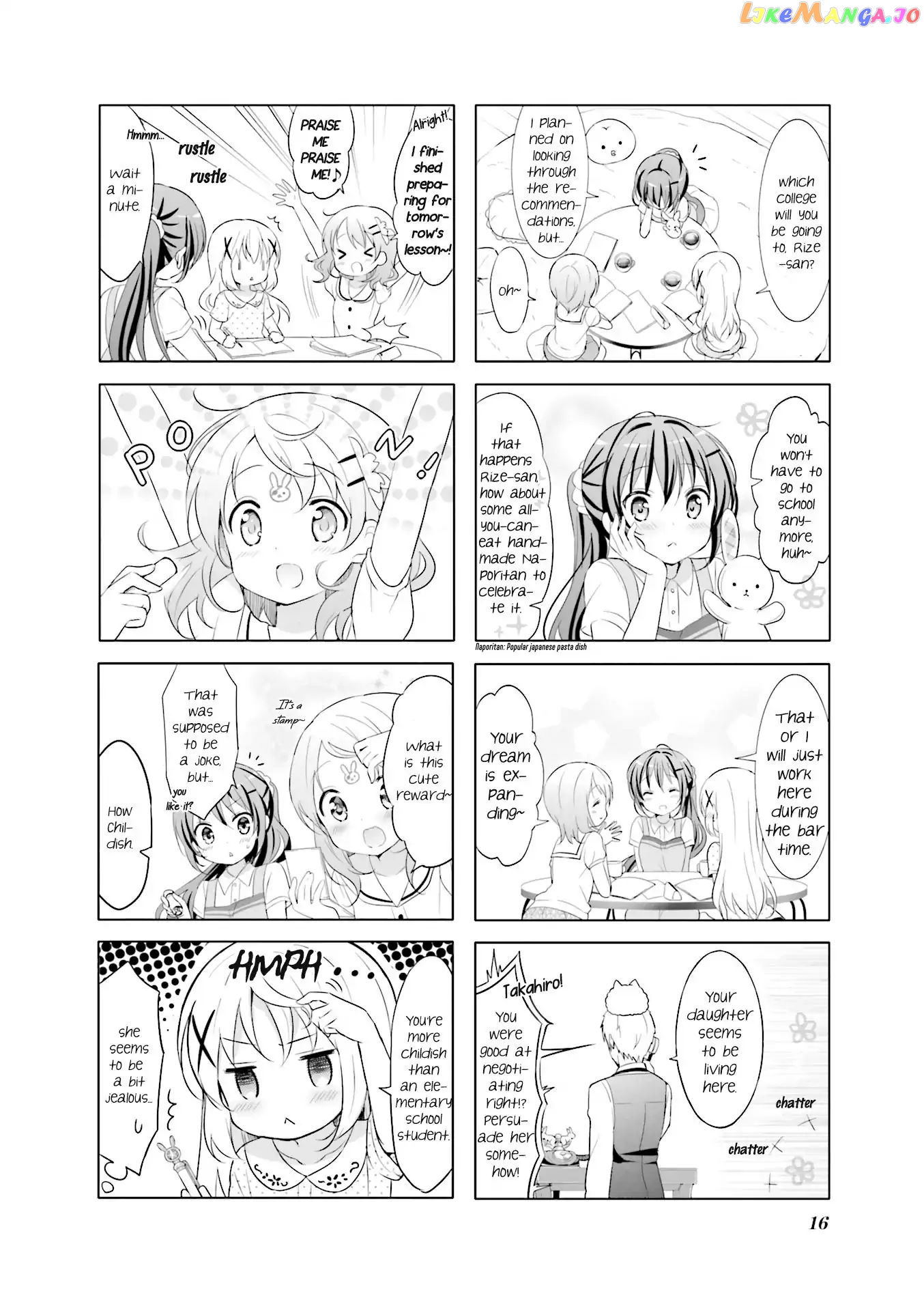 Gochuumon wa Usagi Desu ka? chapter 62 - page 4