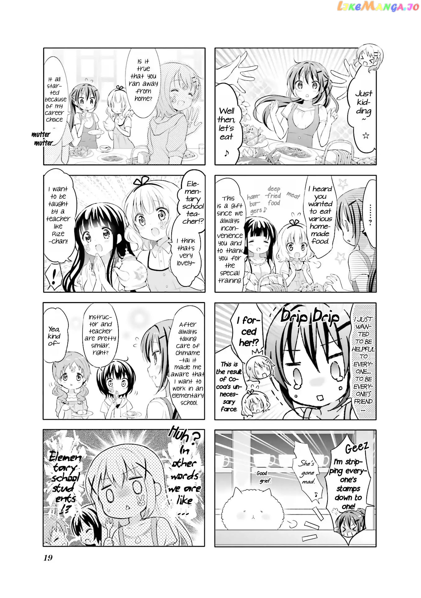 Gochuumon wa Usagi Desu ka? chapter 62 - page 7