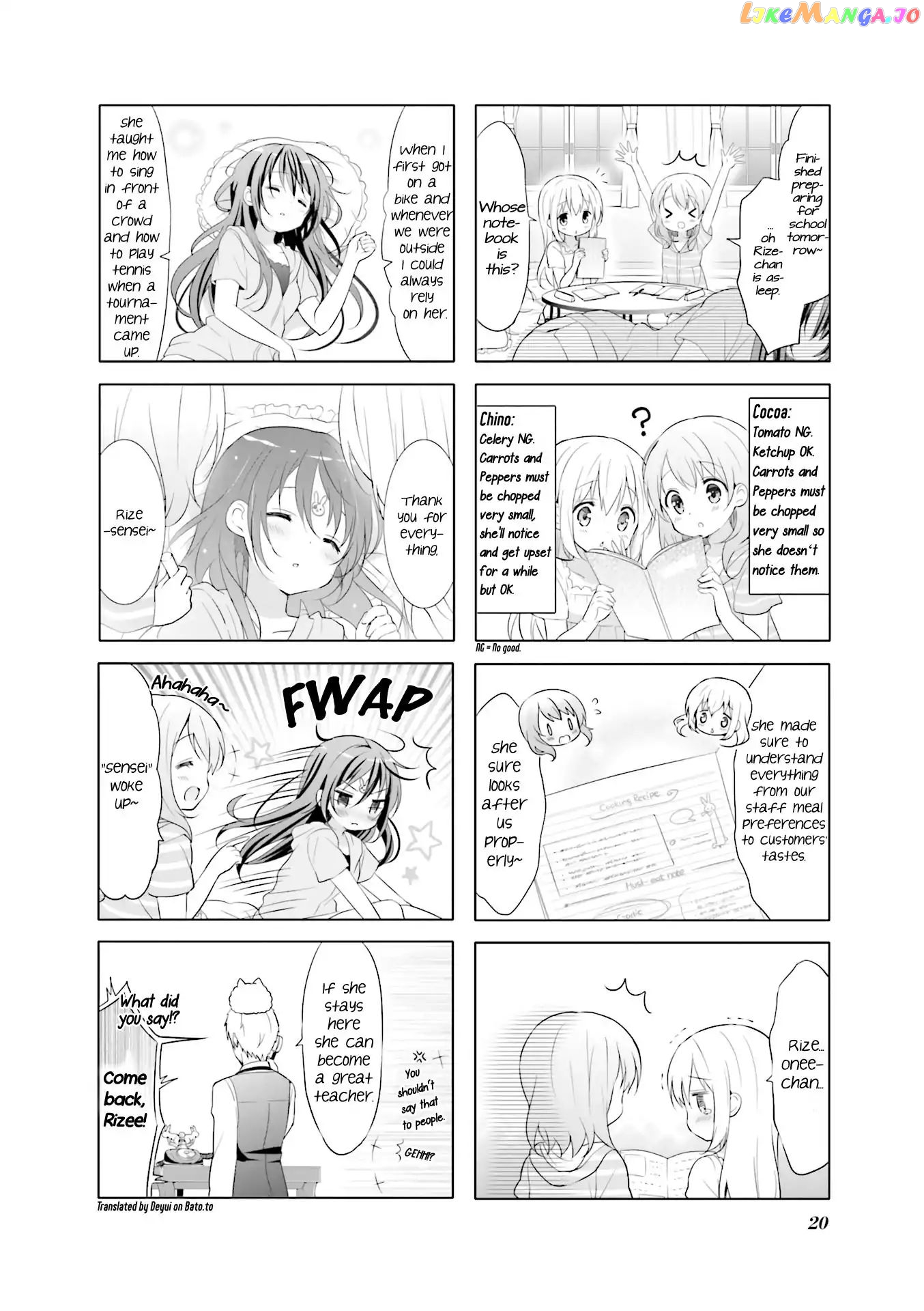 Gochuumon wa Usagi Desu ka? chapter 62 - page 8