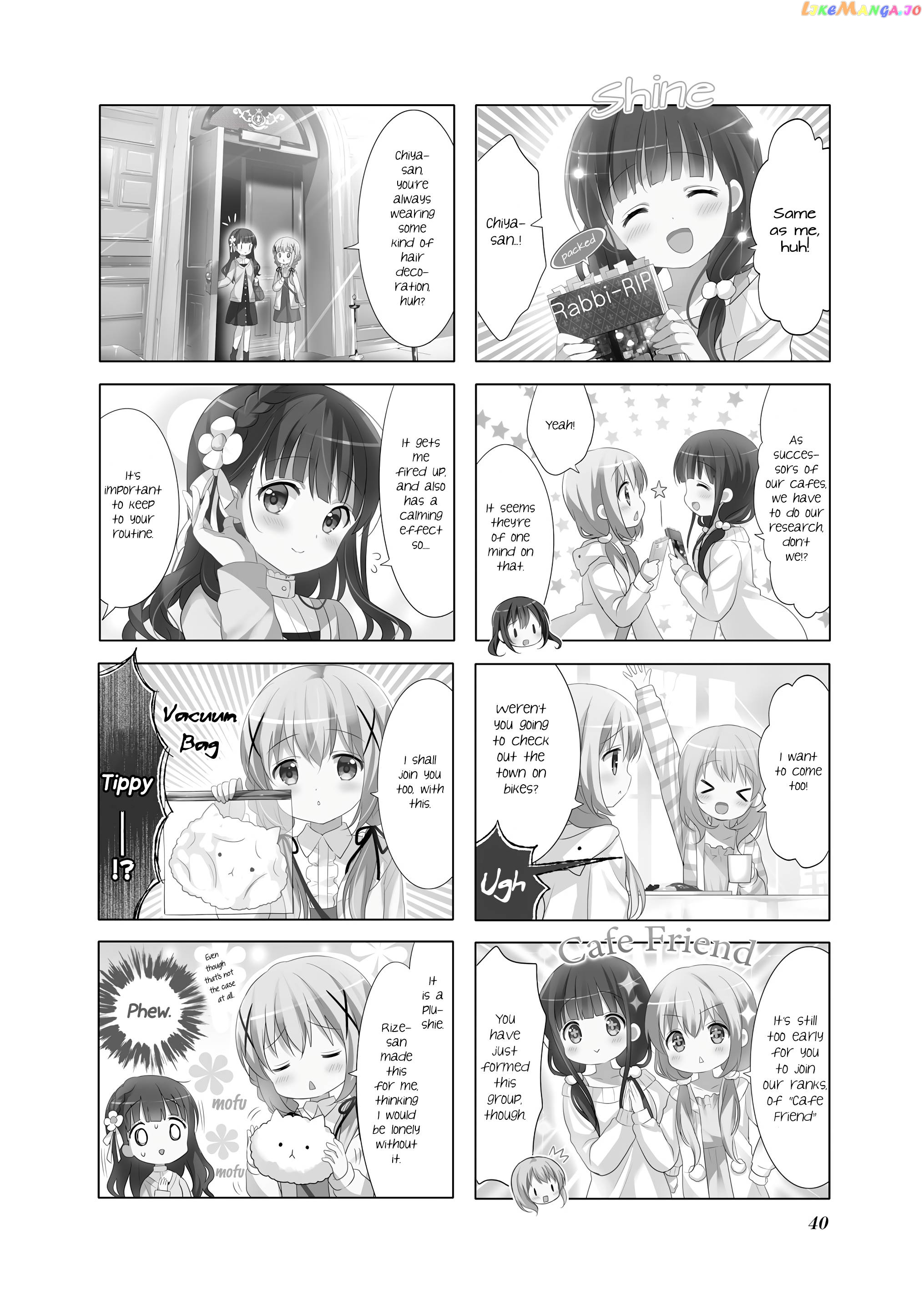 Gochuumon wa Usagi Desu ka? chapter 95 - page 2