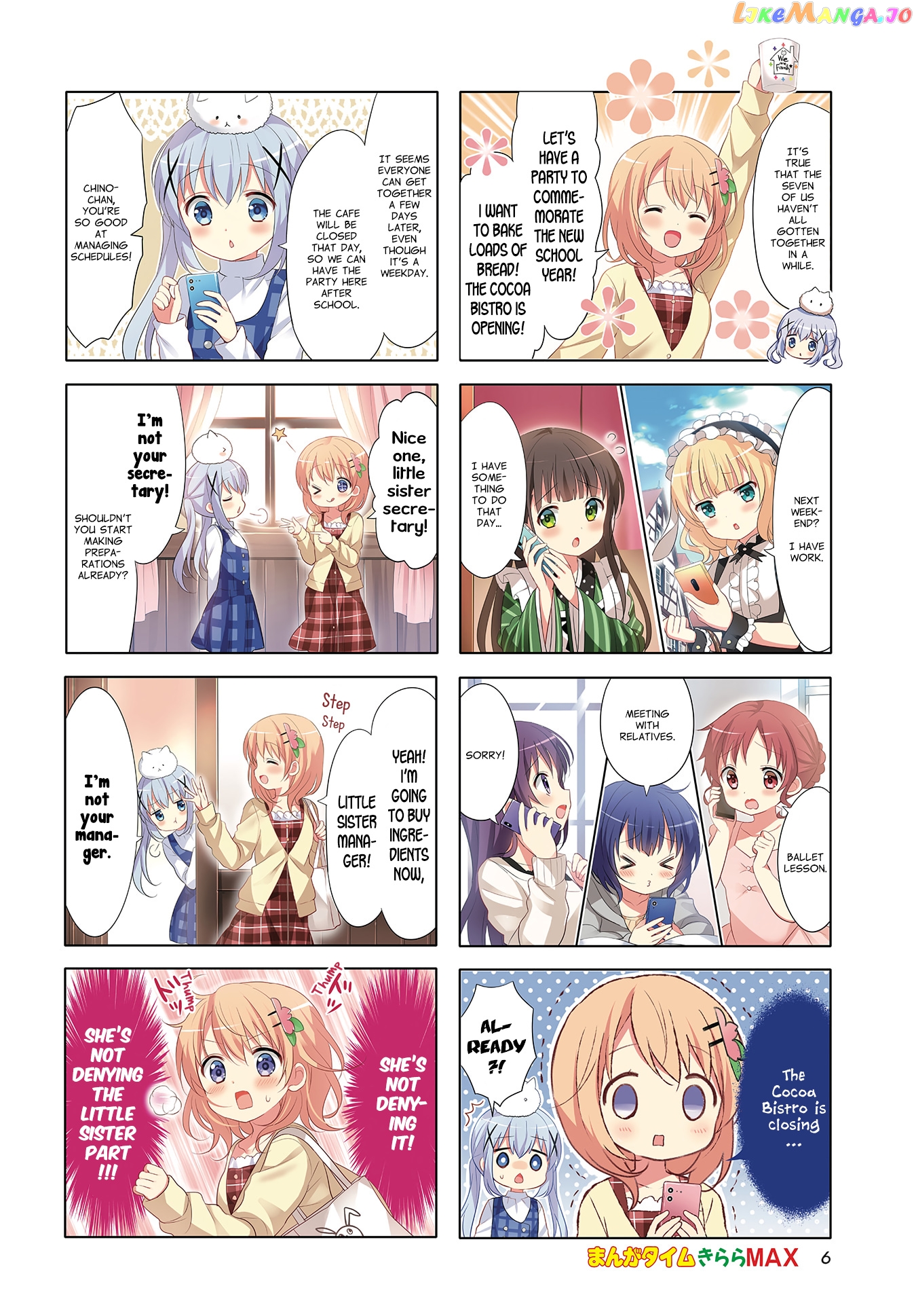 Gochuumon wa Usagi Desu ka? chapter 121 - page 2