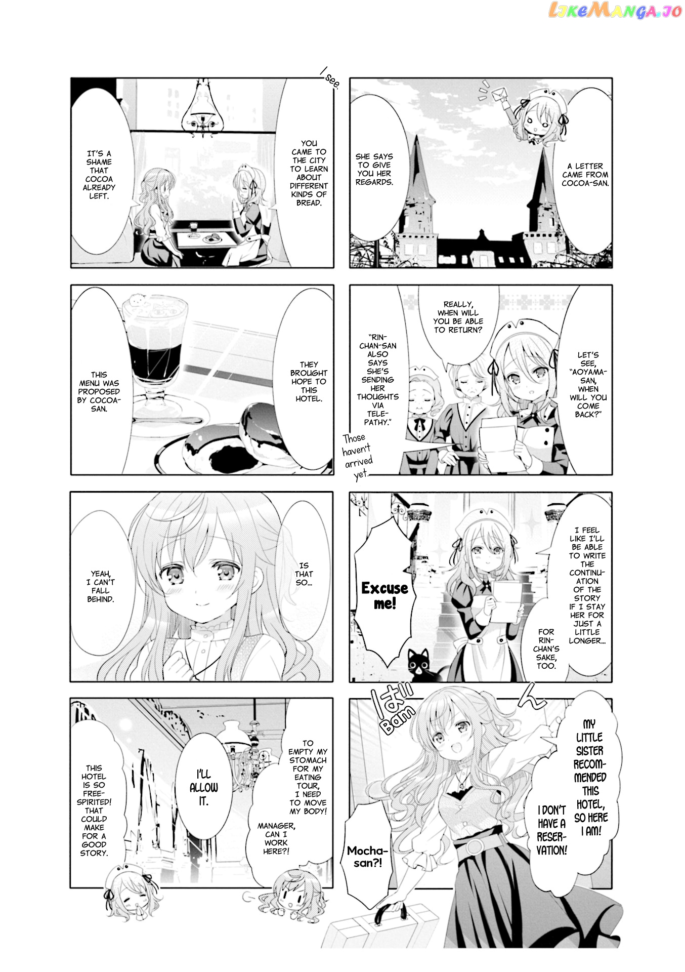 Gochuumon wa Usagi Desu ka? chapter 121 - page 9