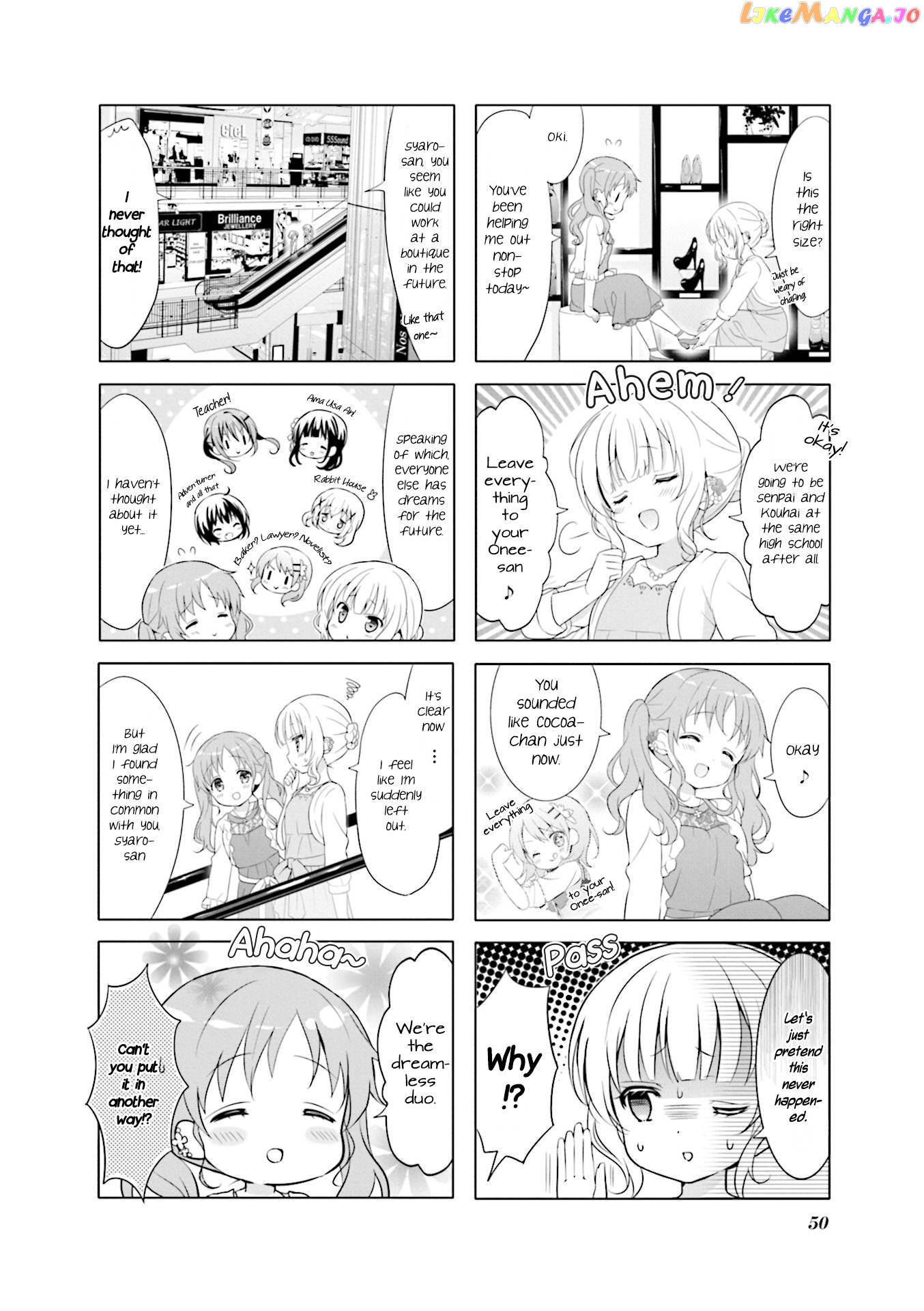 Gochuumon wa Usagi Desu ka? chapter 96 - page 4