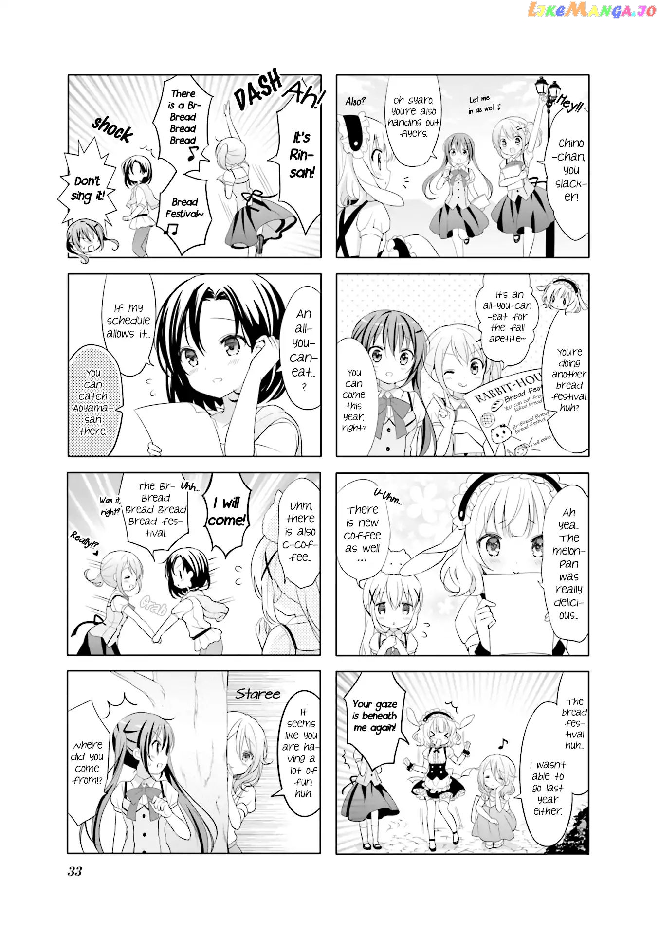 Gochuumon wa Usagi Desu ka? chapter 64 - page 3
