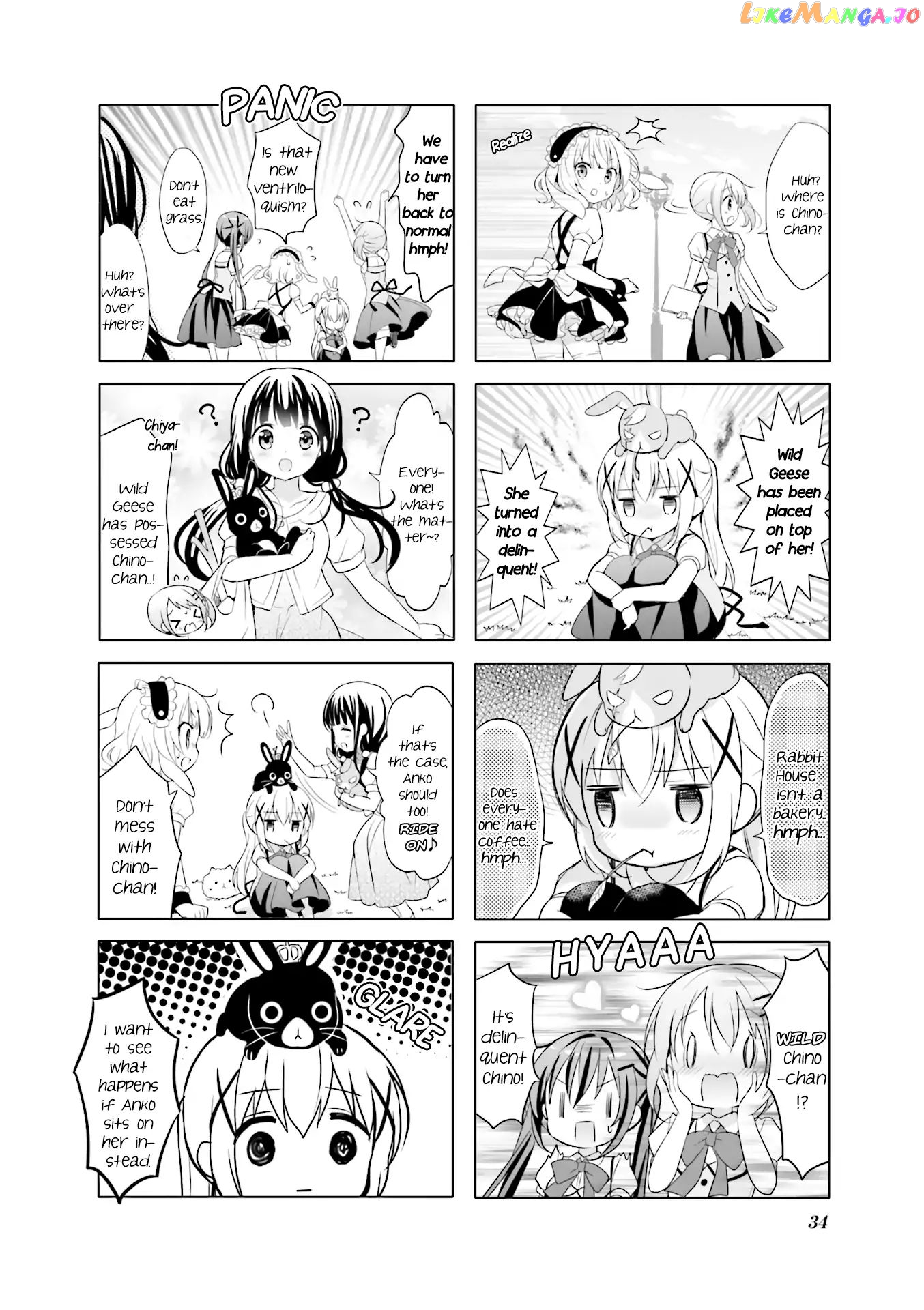 Gochuumon wa Usagi Desu ka? chapter 64 - page 4