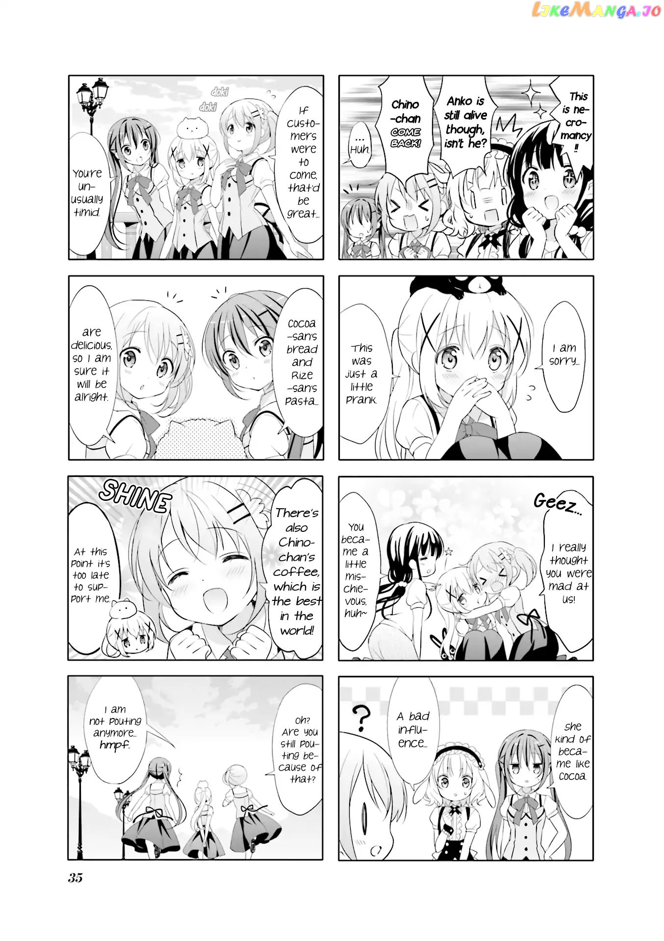 Gochuumon wa Usagi Desu ka? chapter 64 - page 5