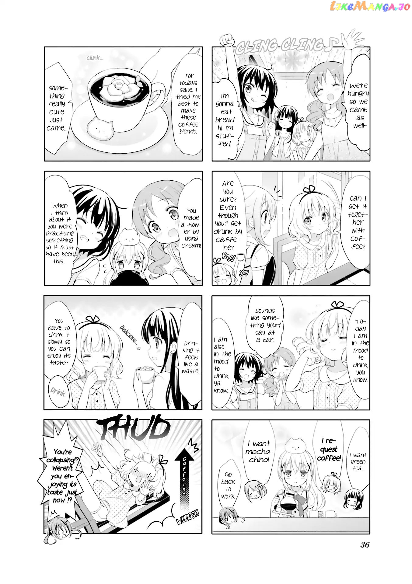 Gochuumon wa Usagi Desu ka? chapter 64 - page 6