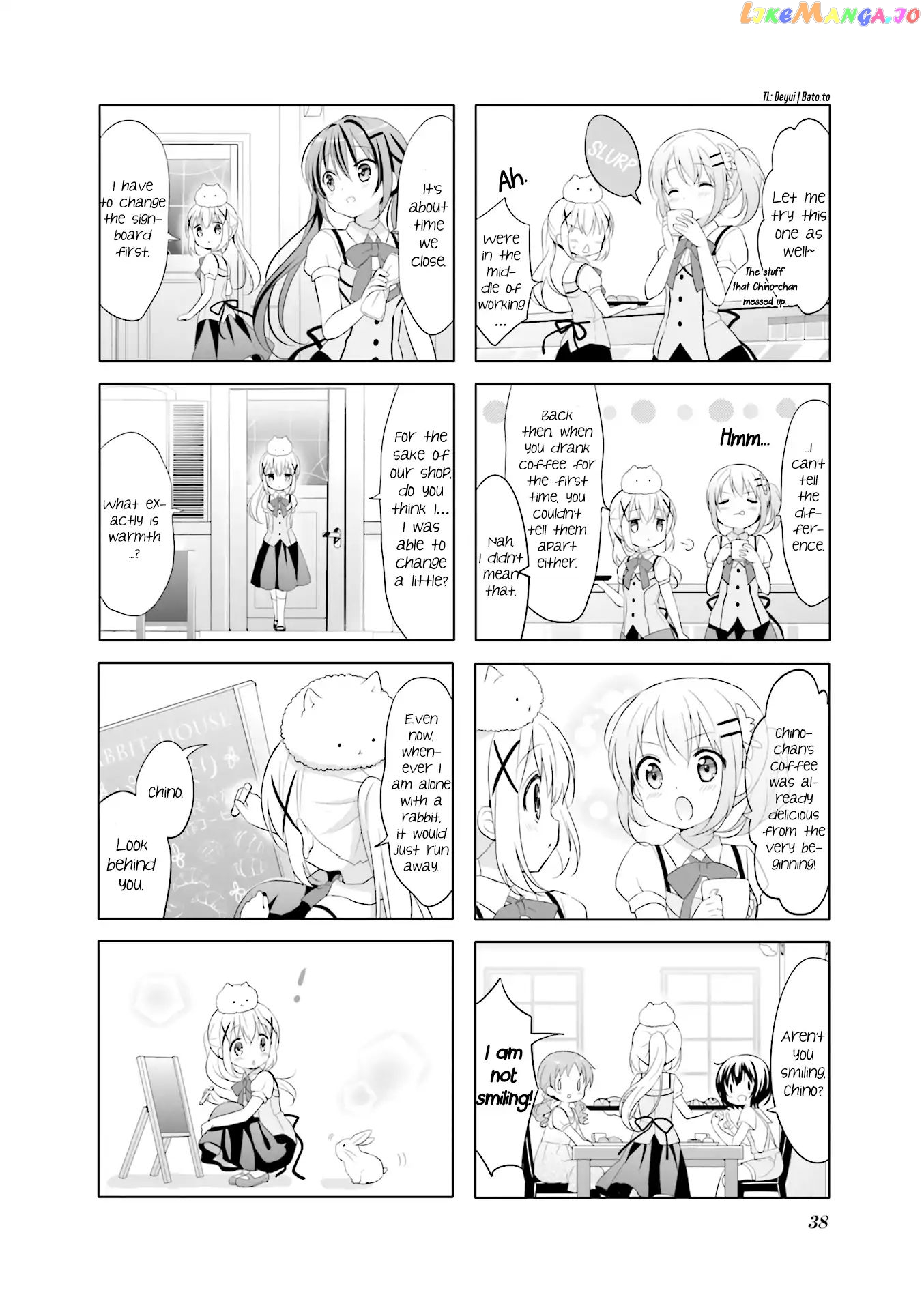 Gochuumon wa Usagi Desu ka? chapter 64 - page 8