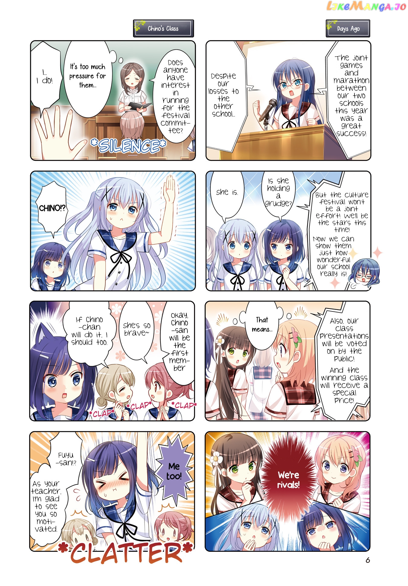 Gochuumon wa Usagi Desu ka? chapter 151 - page 2