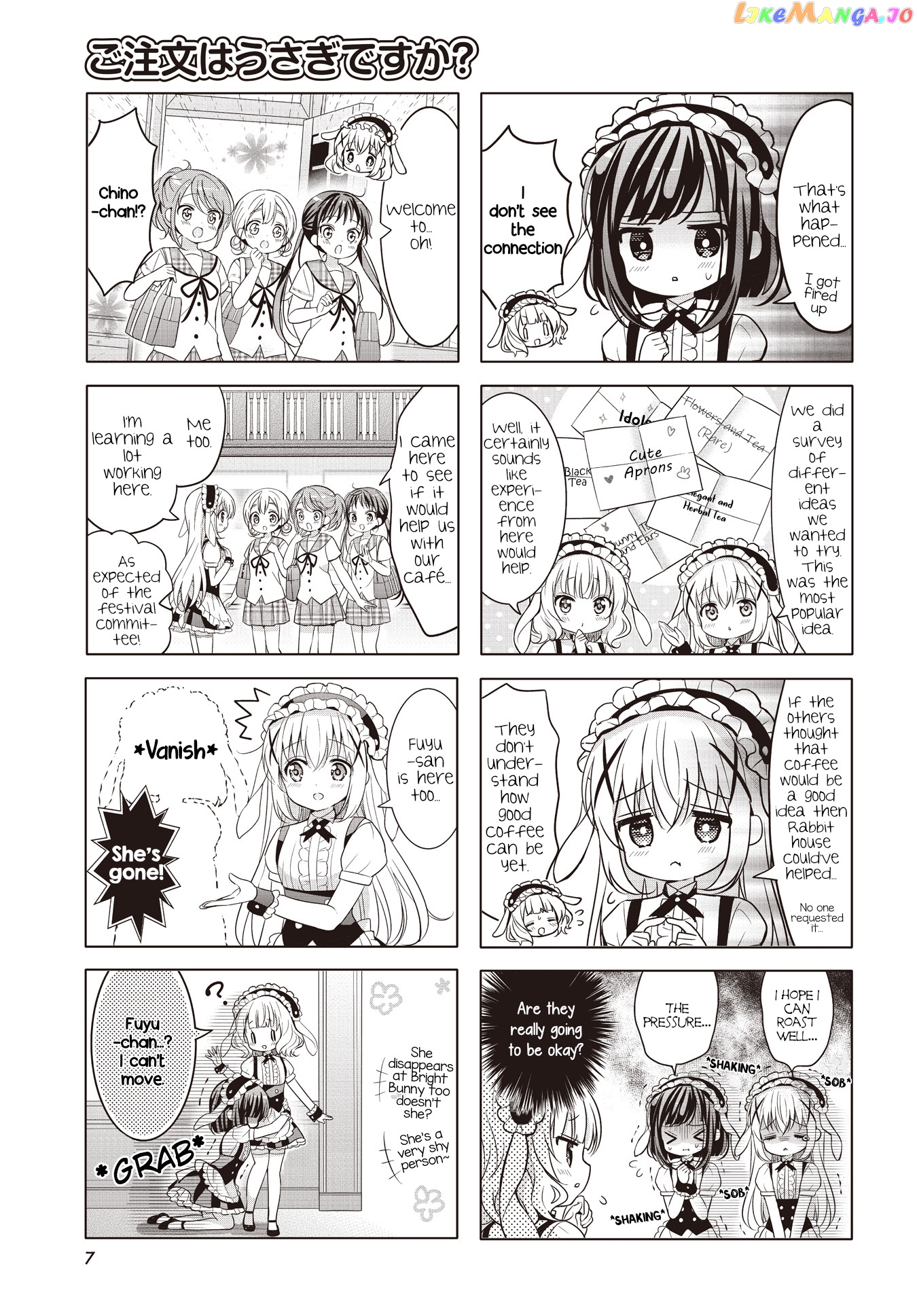Gochuumon wa Usagi Desu ka? chapter 151 - page 3