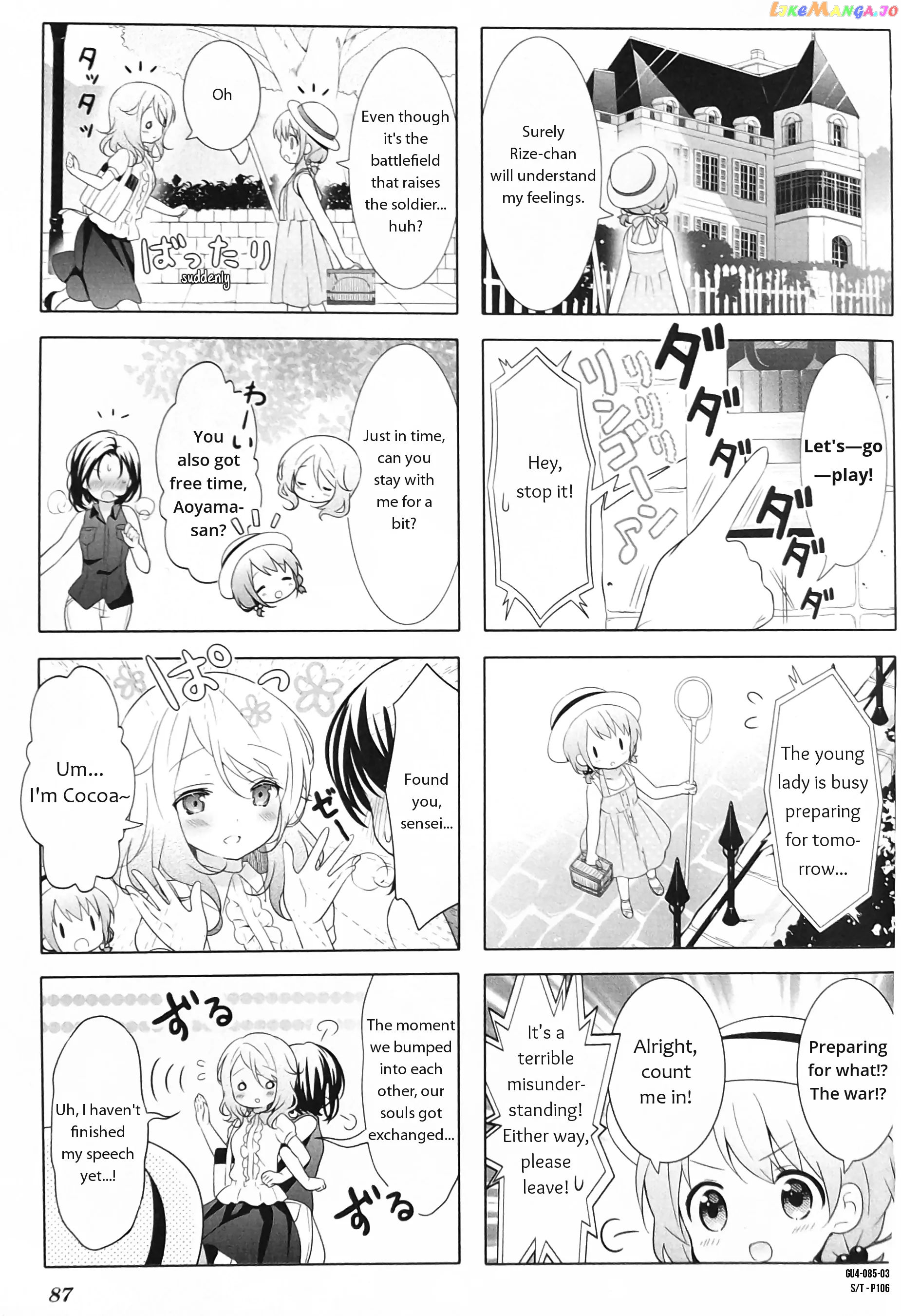 Gochuumon wa Usagi Desu ka? chapter 19 - page 3