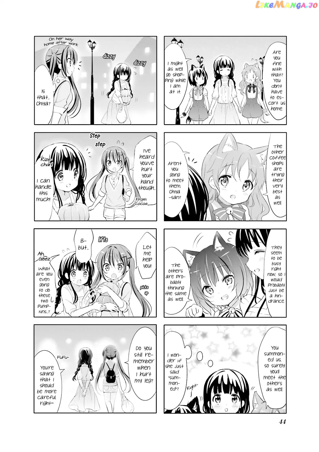 Gochuumon wa Usagi Desu ka? chapter 65 - page 6