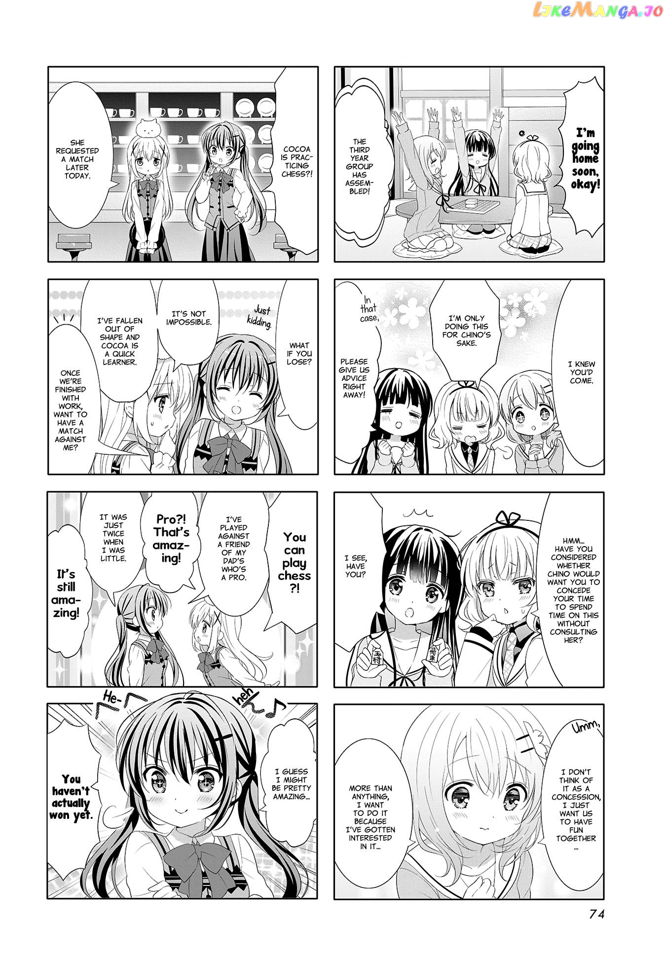 Gochuumon wa Usagi Desu ka? Chapter 123 - page 5