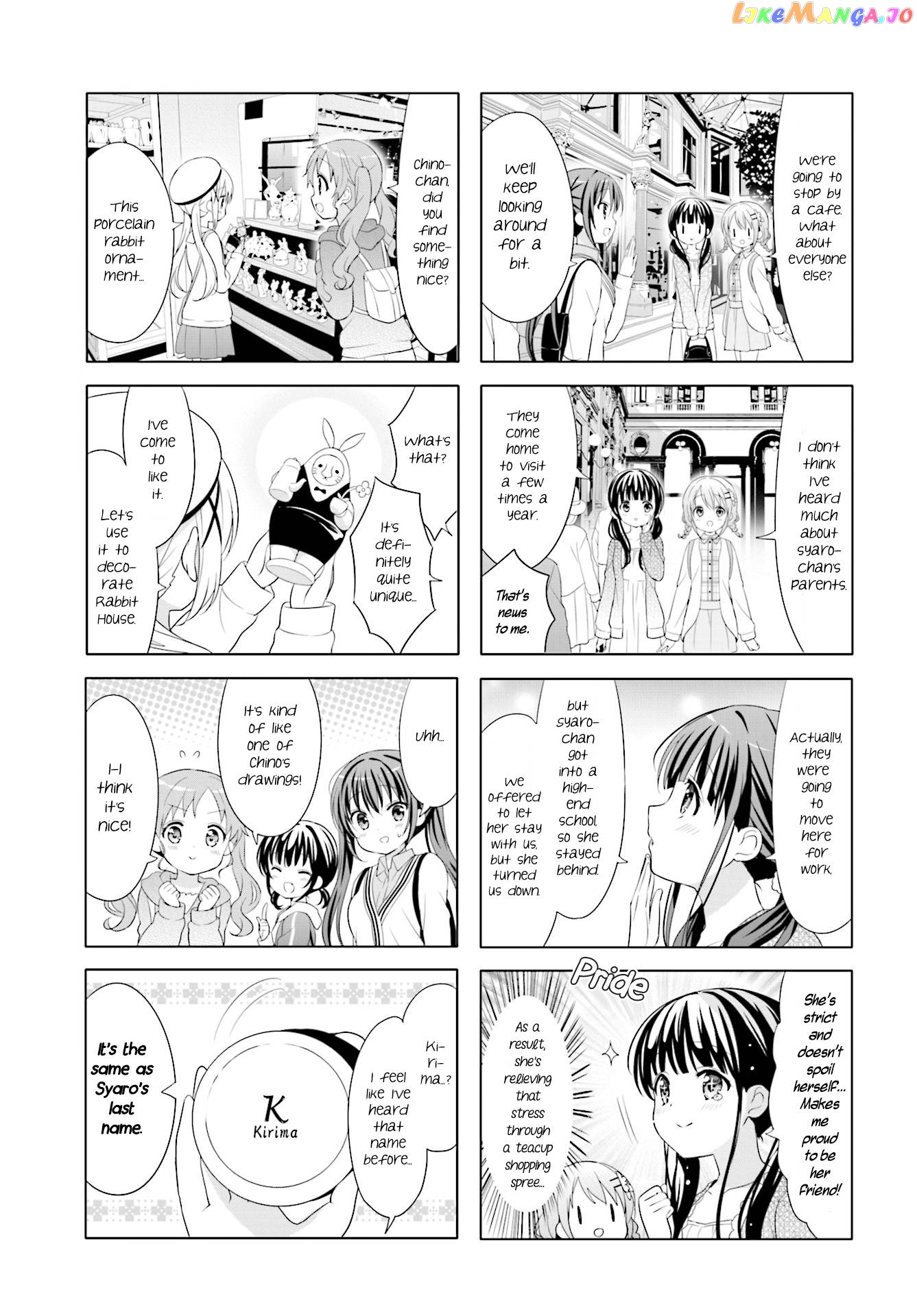 Gochuumon wa Usagi Desu ka? chapter 98 - page 3