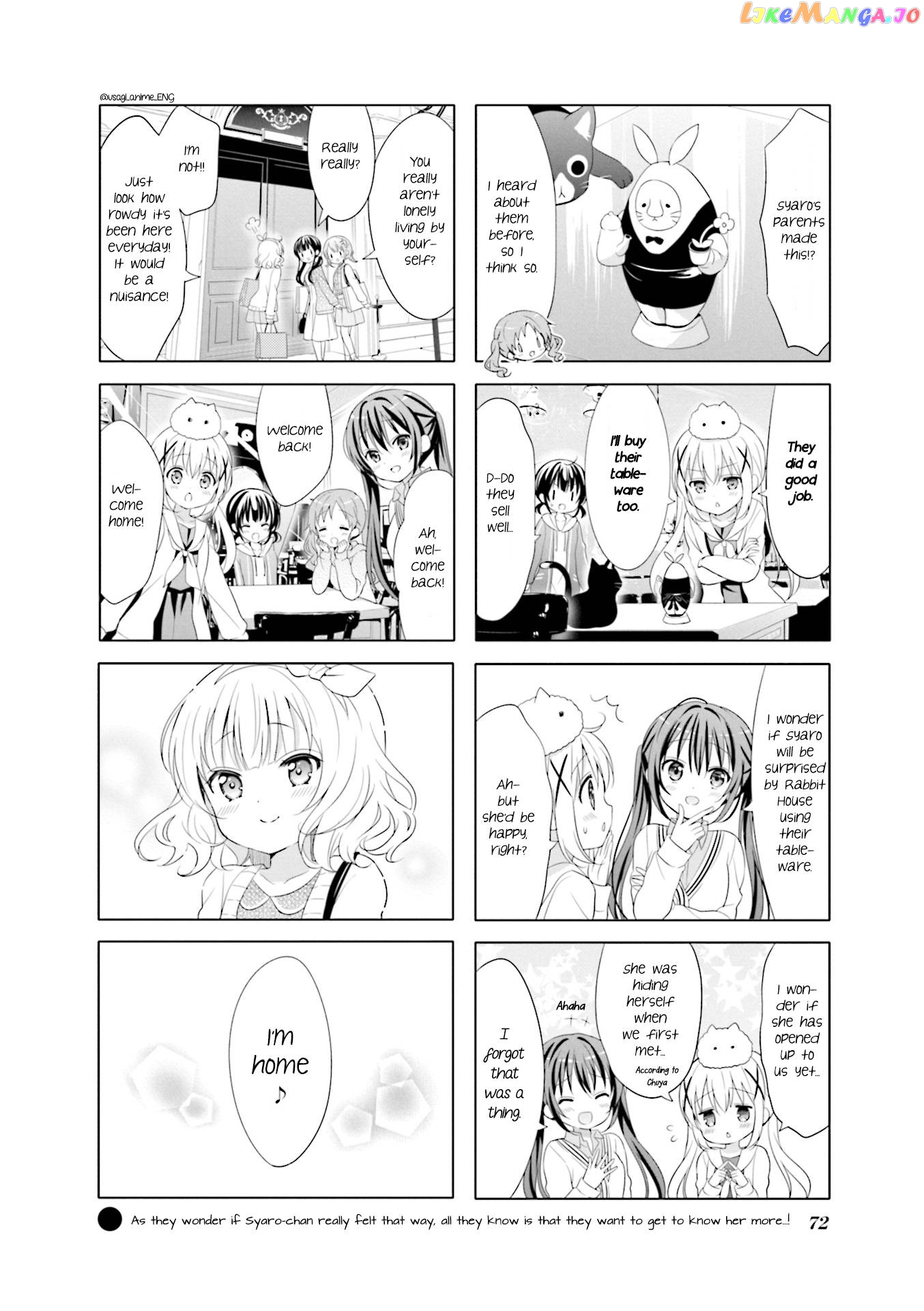 Gochuumon wa Usagi Desu ka? chapter 98 - page 8