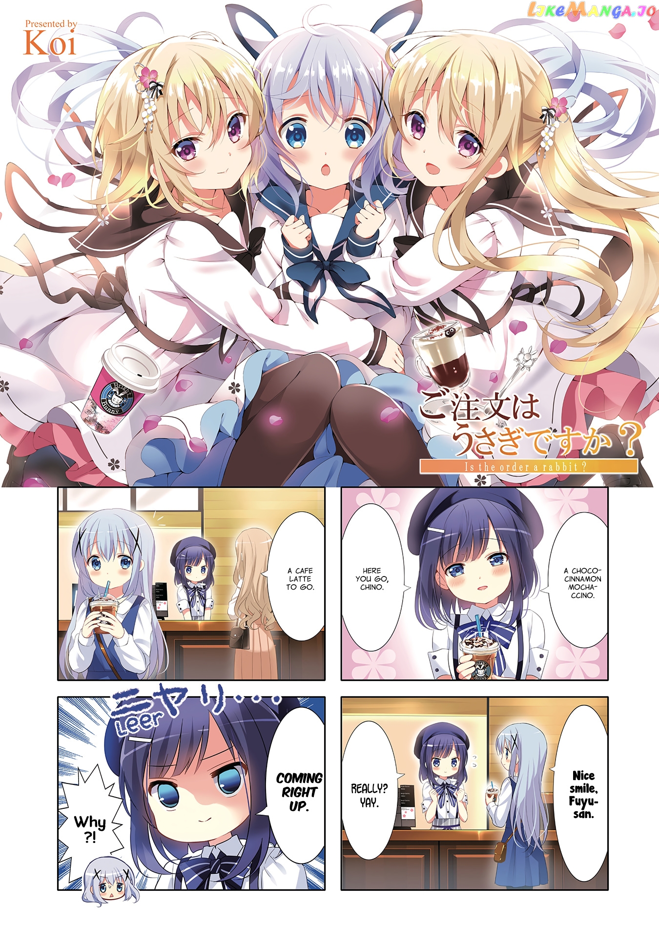 Gochuumon wa Usagi Desu ka? chapter 124 - page 2