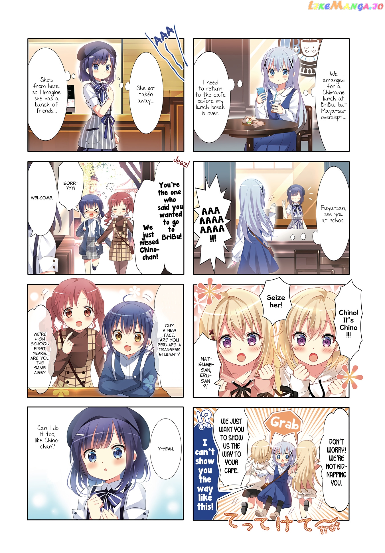 Gochuumon wa Usagi Desu ka? chapter 124 - page 3