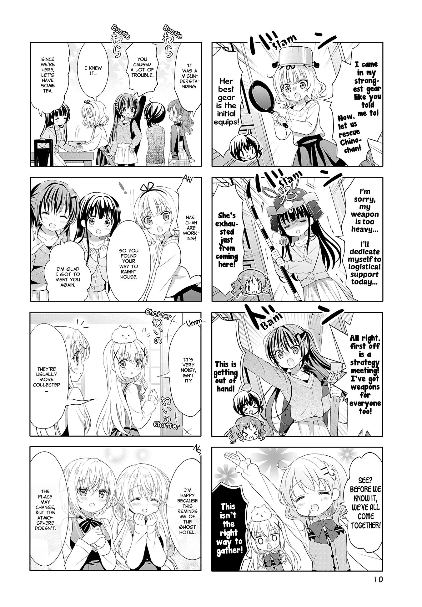 Gochuumon wa Usagi Desu ka? chapter 124 - page 7