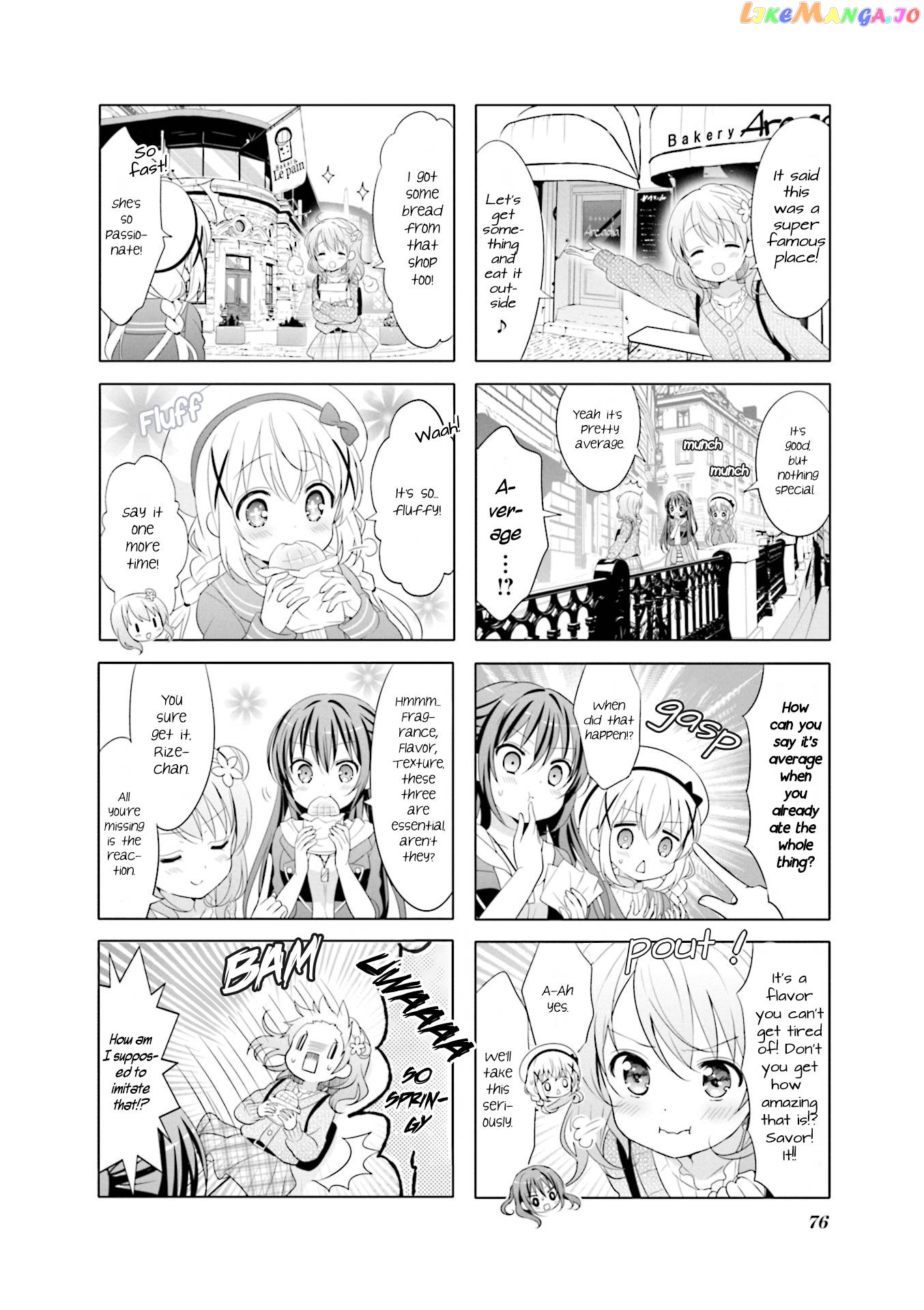 Gochuumon wa Usagi Desu ka? chapter 99 - page 4