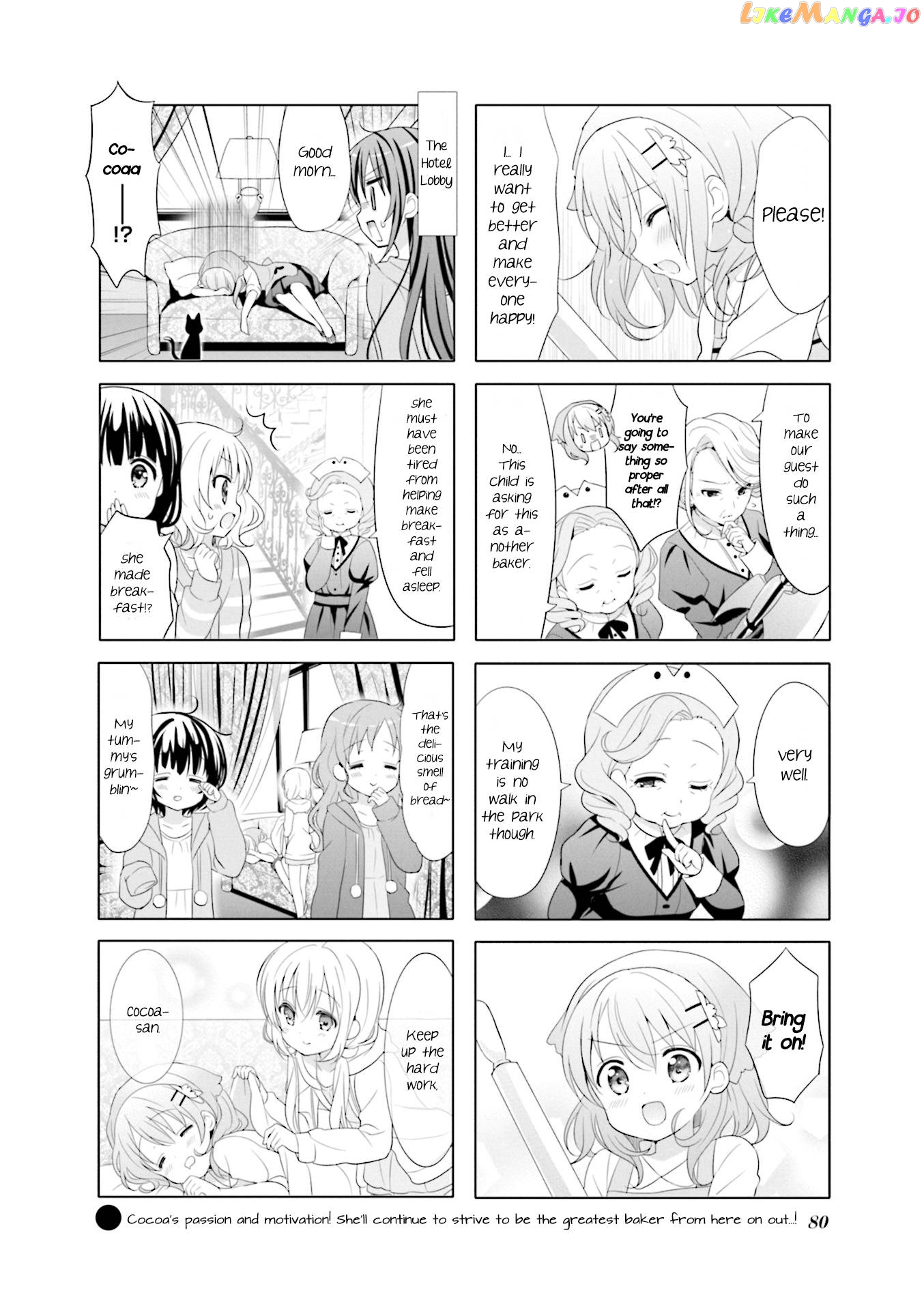 Gochuumon wa Usagi Desu ka? chapter 99 - page 8