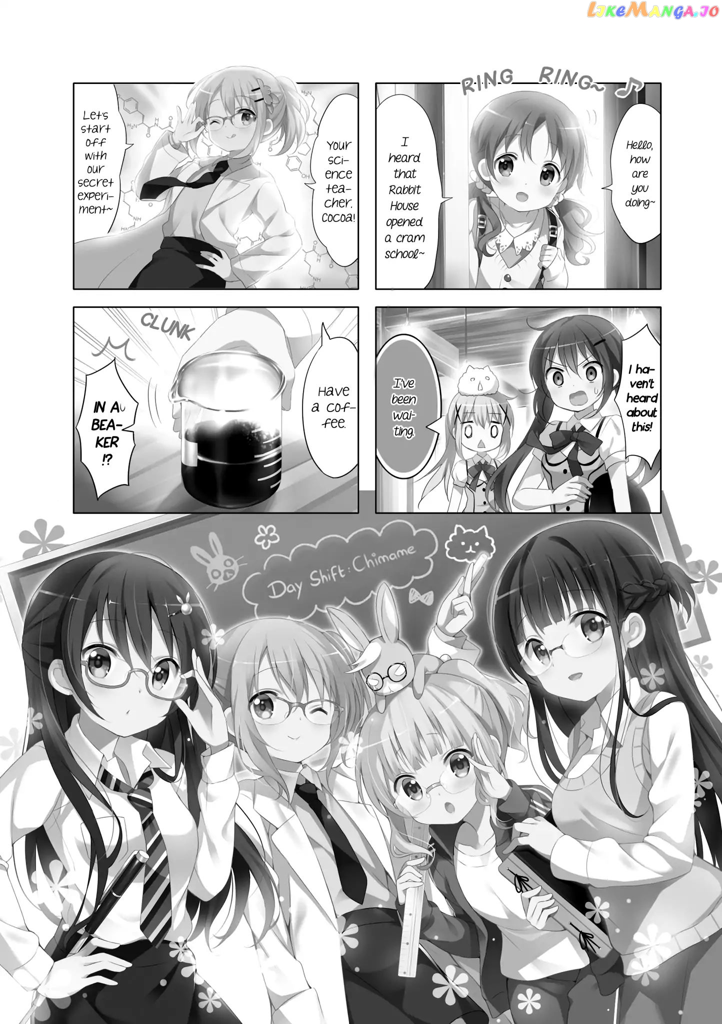 Gochuumon wa Usagi Desu ka? chapter 67 - page 1