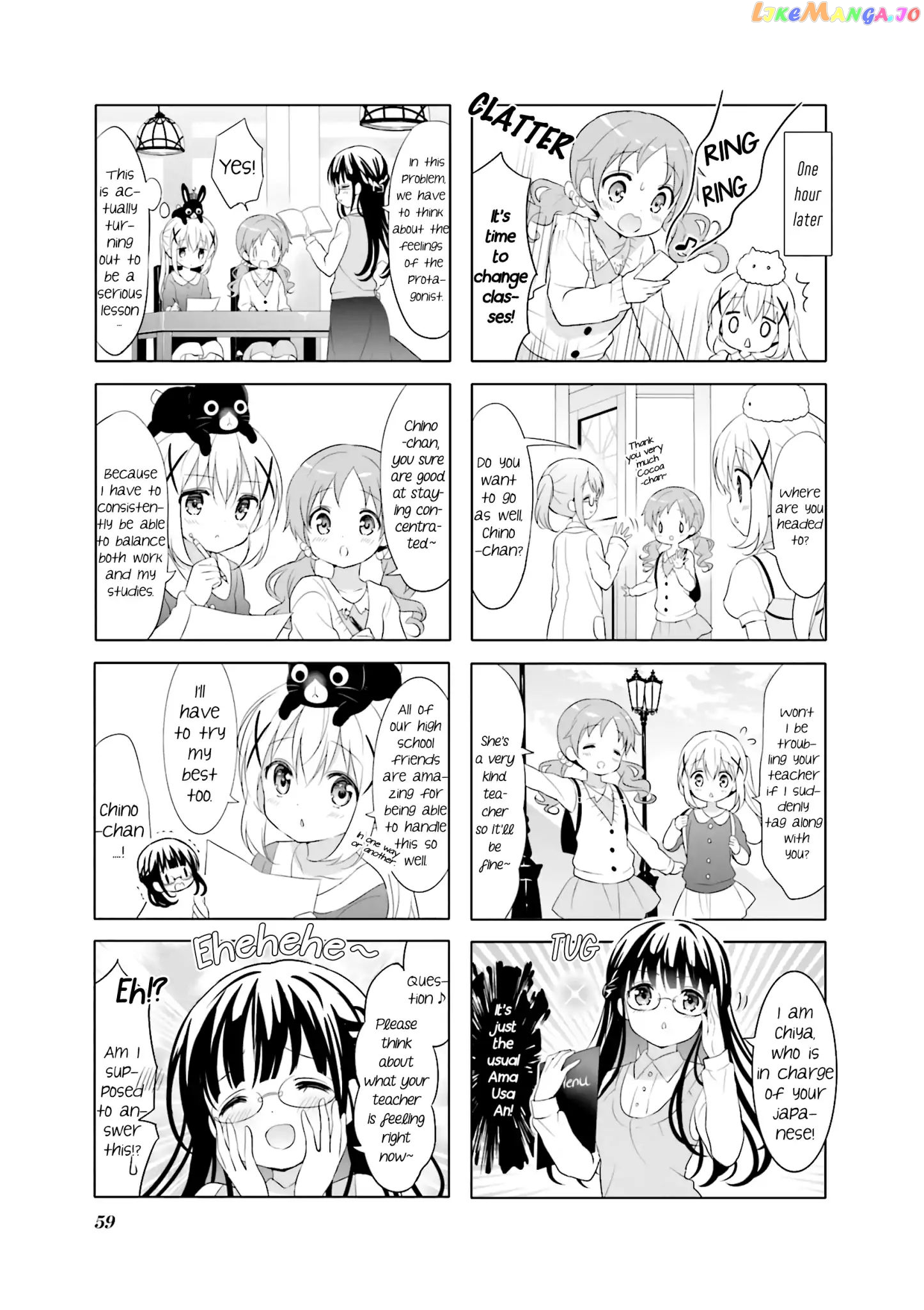 Gochuumon wa Usagi Desu ka? chapter 67 - page 3
