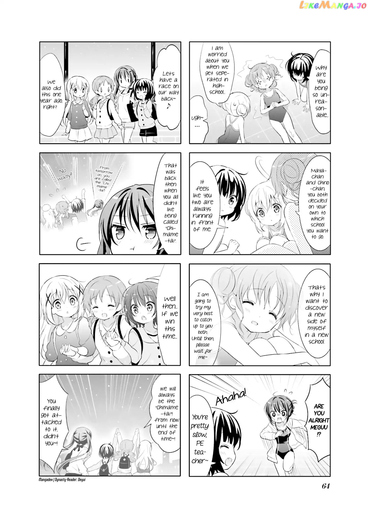 Gochuumon wa Usagi Desu ka? chapter 67 - page 8