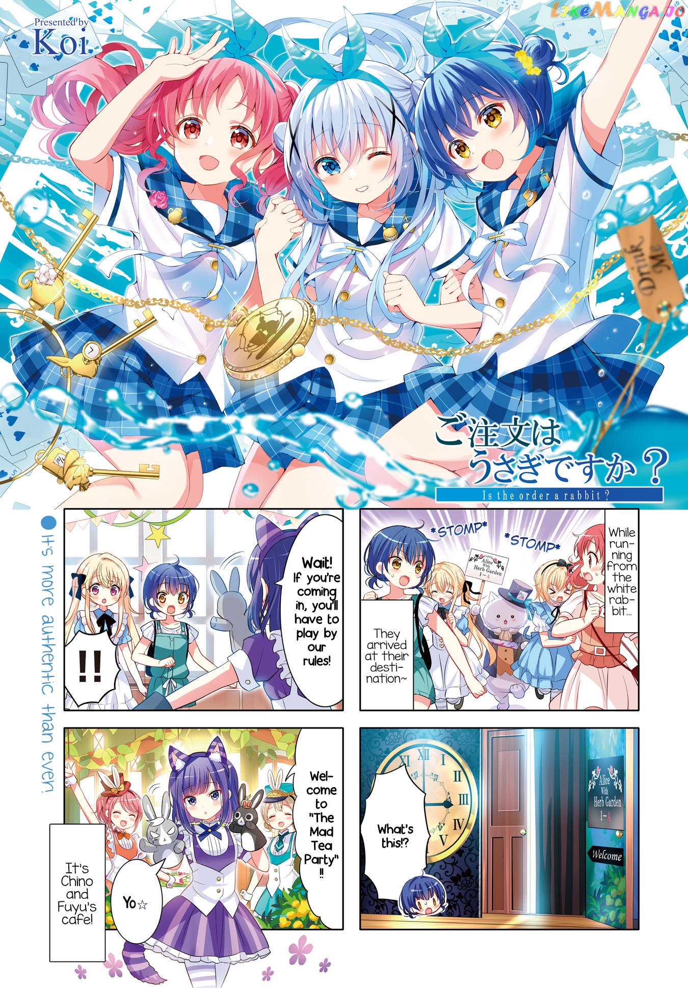 Gochuumon wa Usagi Desu ka? chapter 154 - page 1
