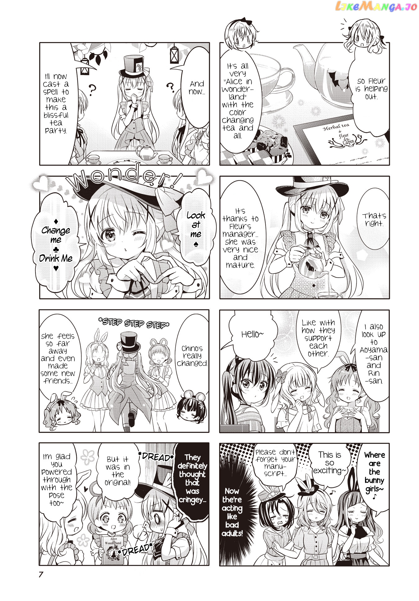 Gochuumon wa Usagi Desu ka? chapter 154 - page 3