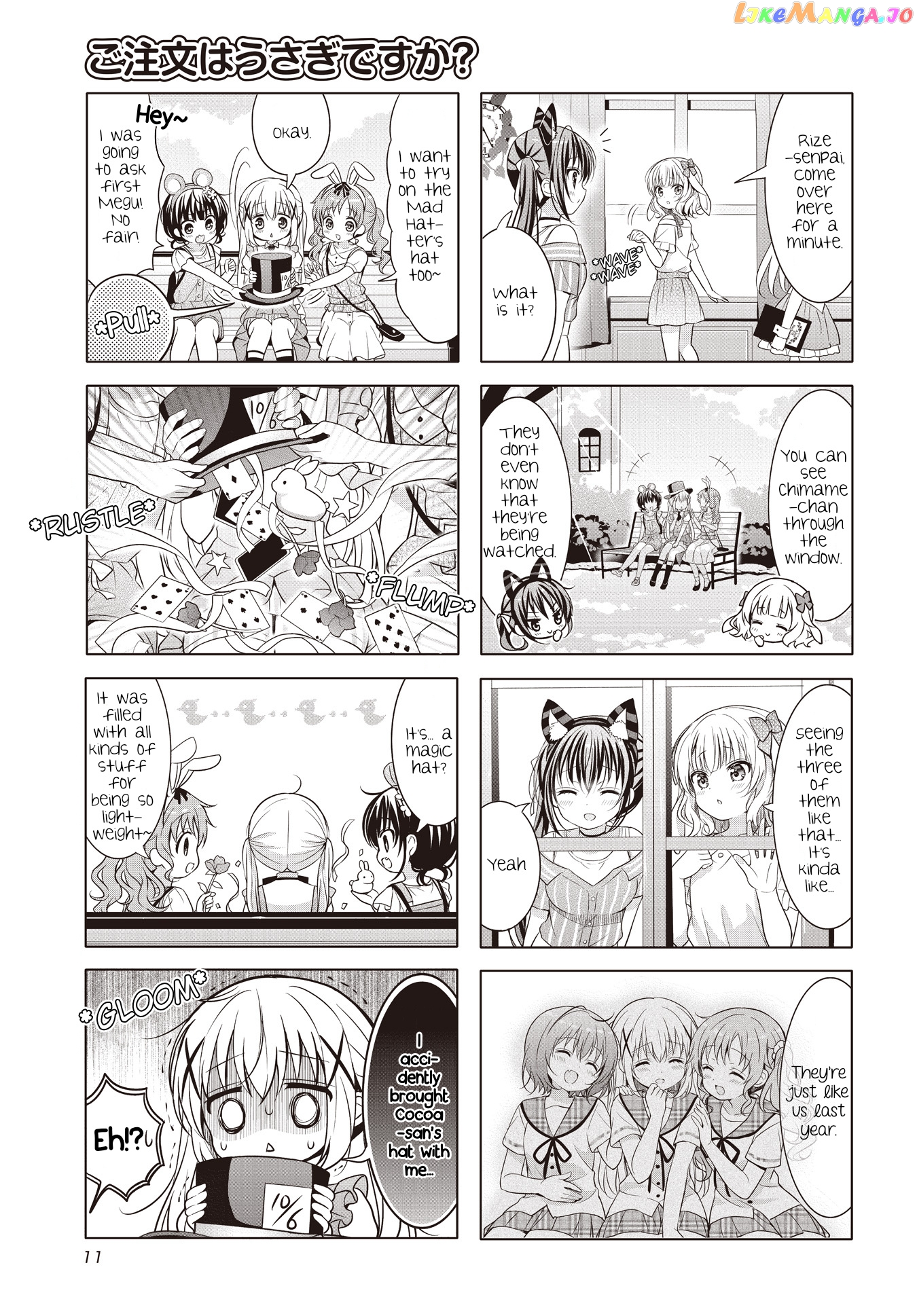 Gochuumon wa Usagi Desu ka? chapter 154 - page 7