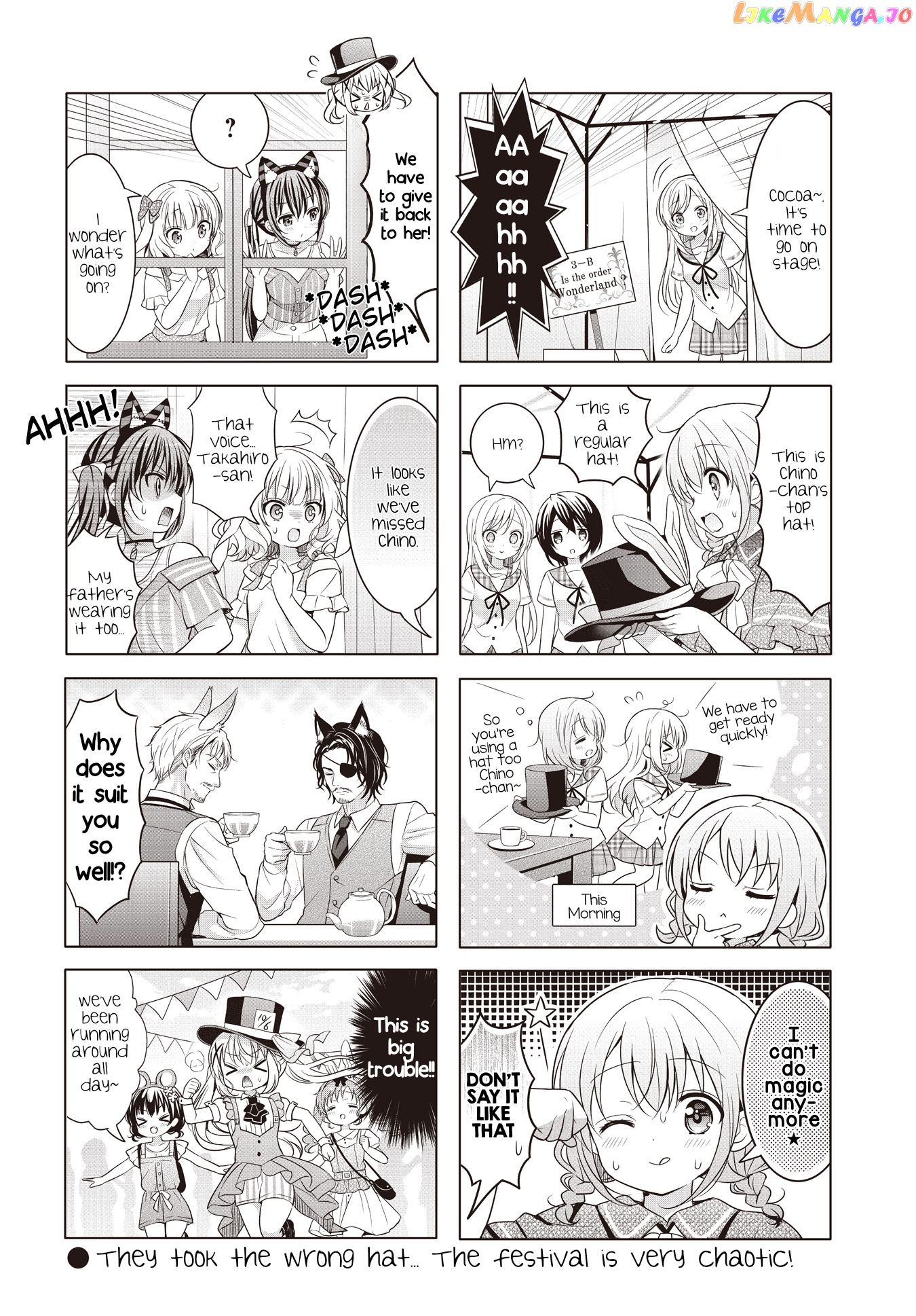Gochuumon wa Usagi Desu ka? chapter 154 - page 8