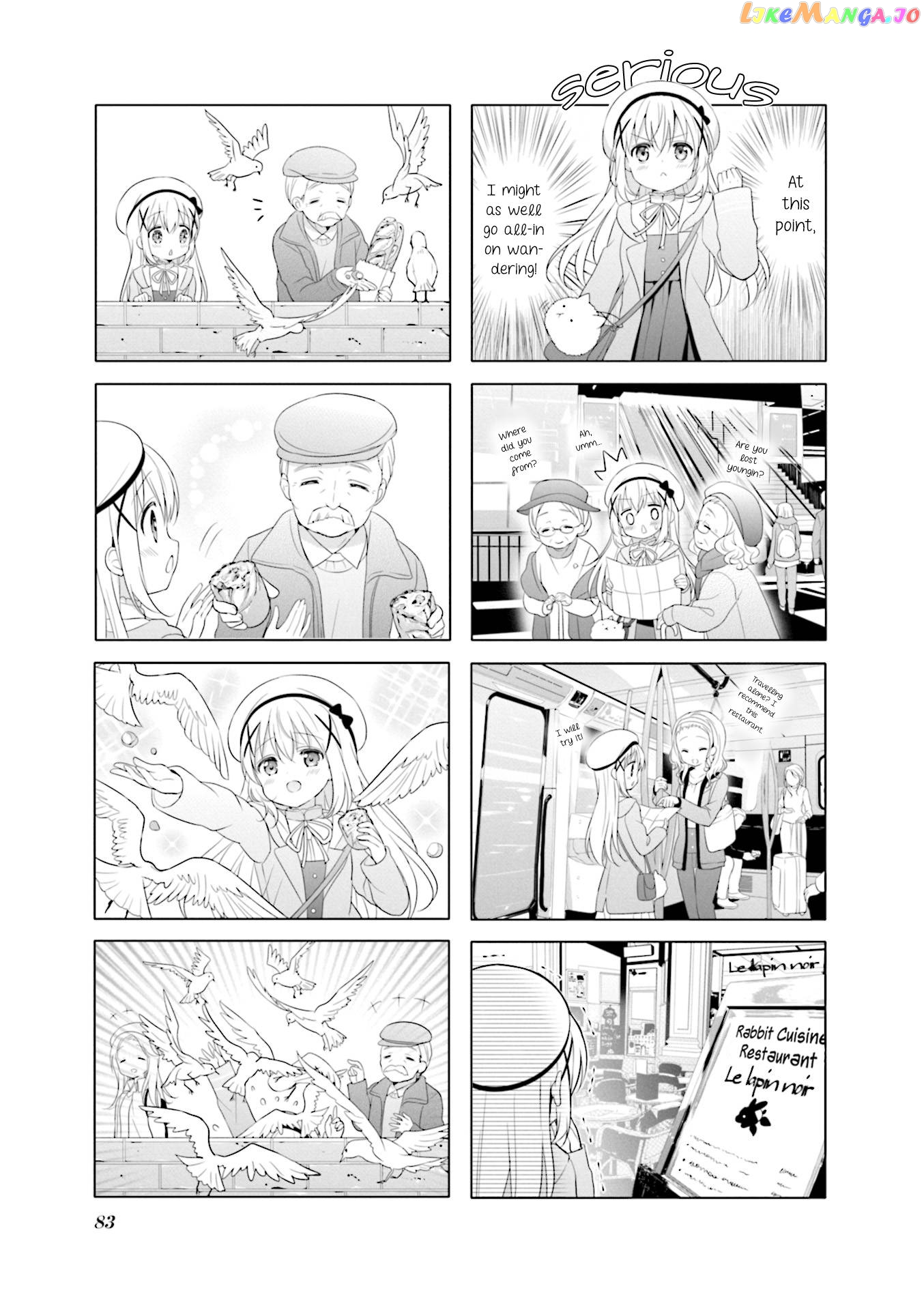 Gochuumon wa Usagi Desu ka? chapter 100 - page 3