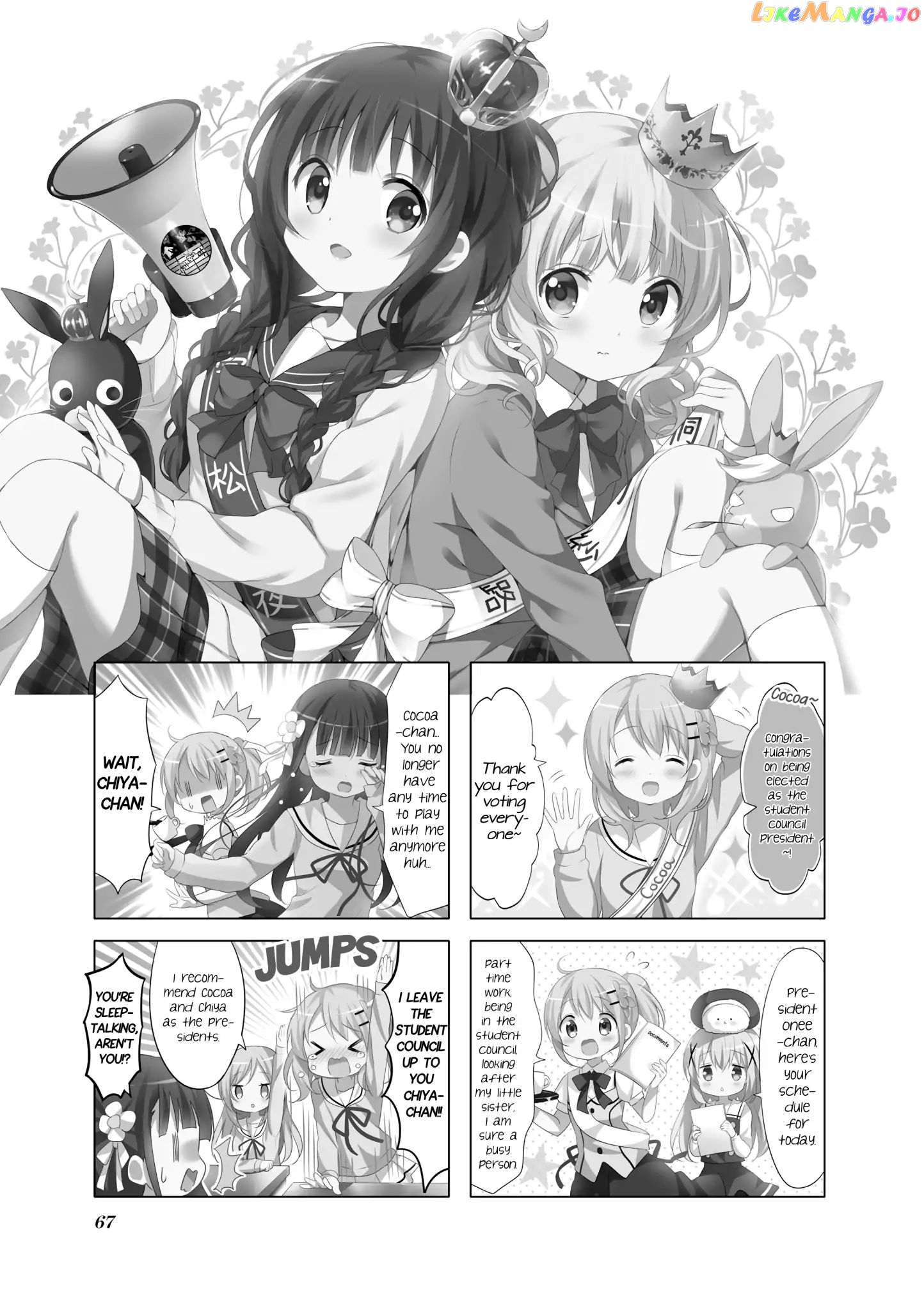 Gochuumon wa Usagi Desu ka? chapter 68 - page 1