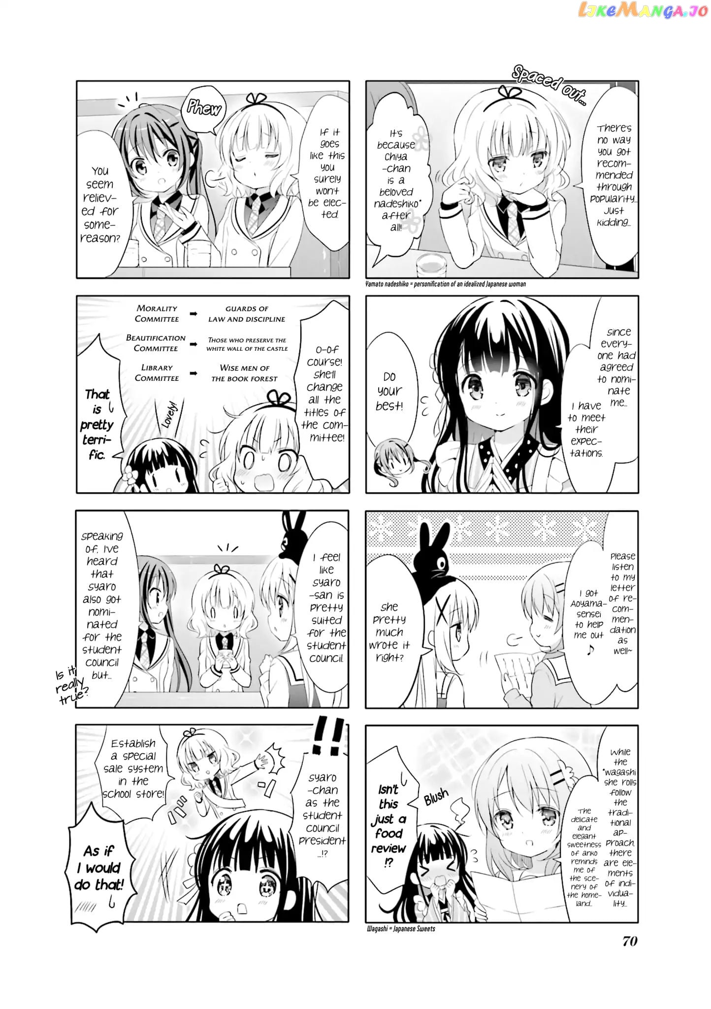 Gochuumon wa Usagi Desu ka? chapter 68 - page 4
