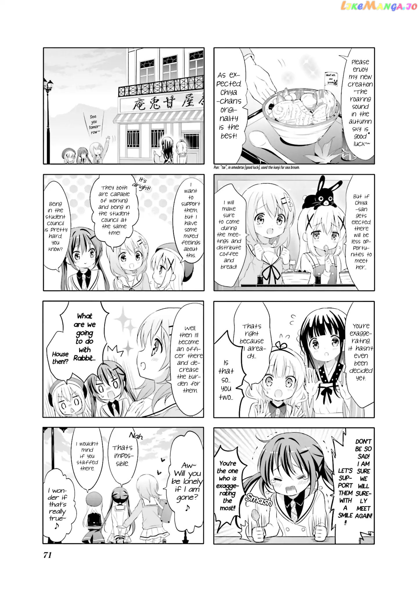 Gochuumon wa Usagi Desu ka? chapter 68 - page 5