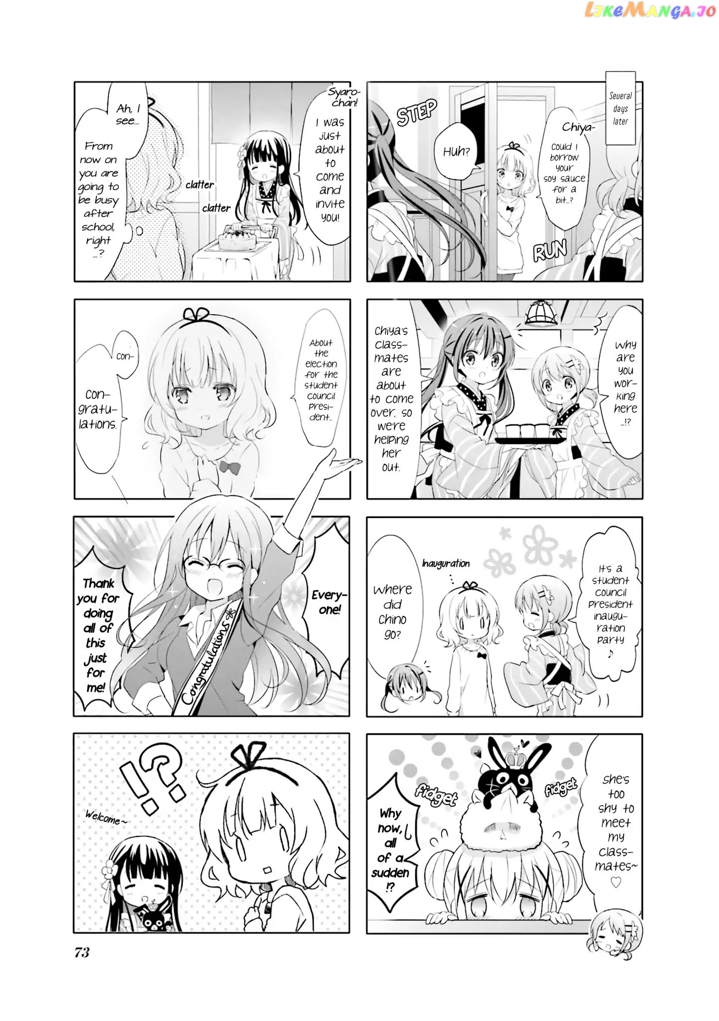 Gochuumon wa Usagi Desu ka? chapter 68 - page 7