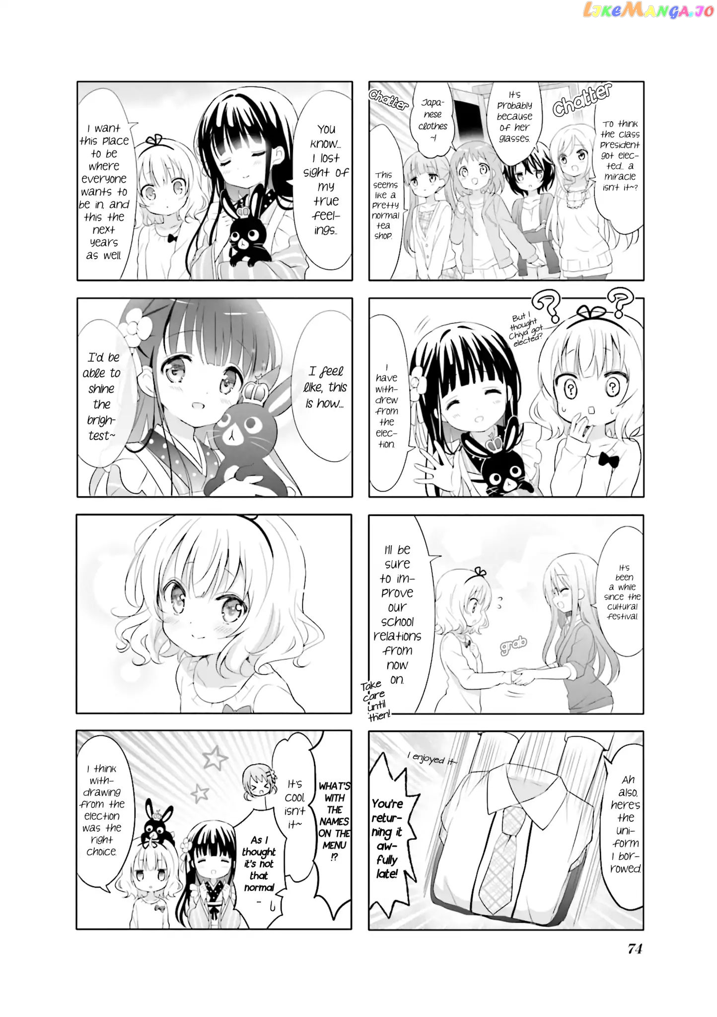 Gochuumon wa Usagi Desu ka? chapter 68 - page 8