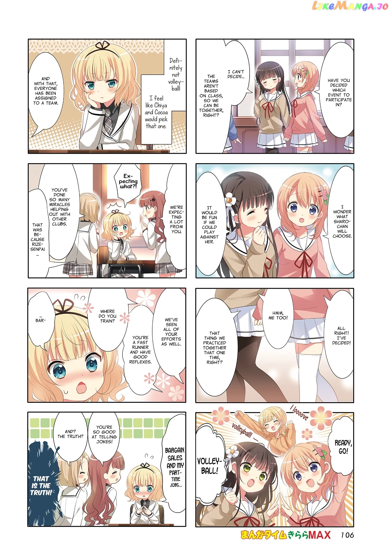 Gochuumon wa Usagi Desu ka? chapter 126 - page 2