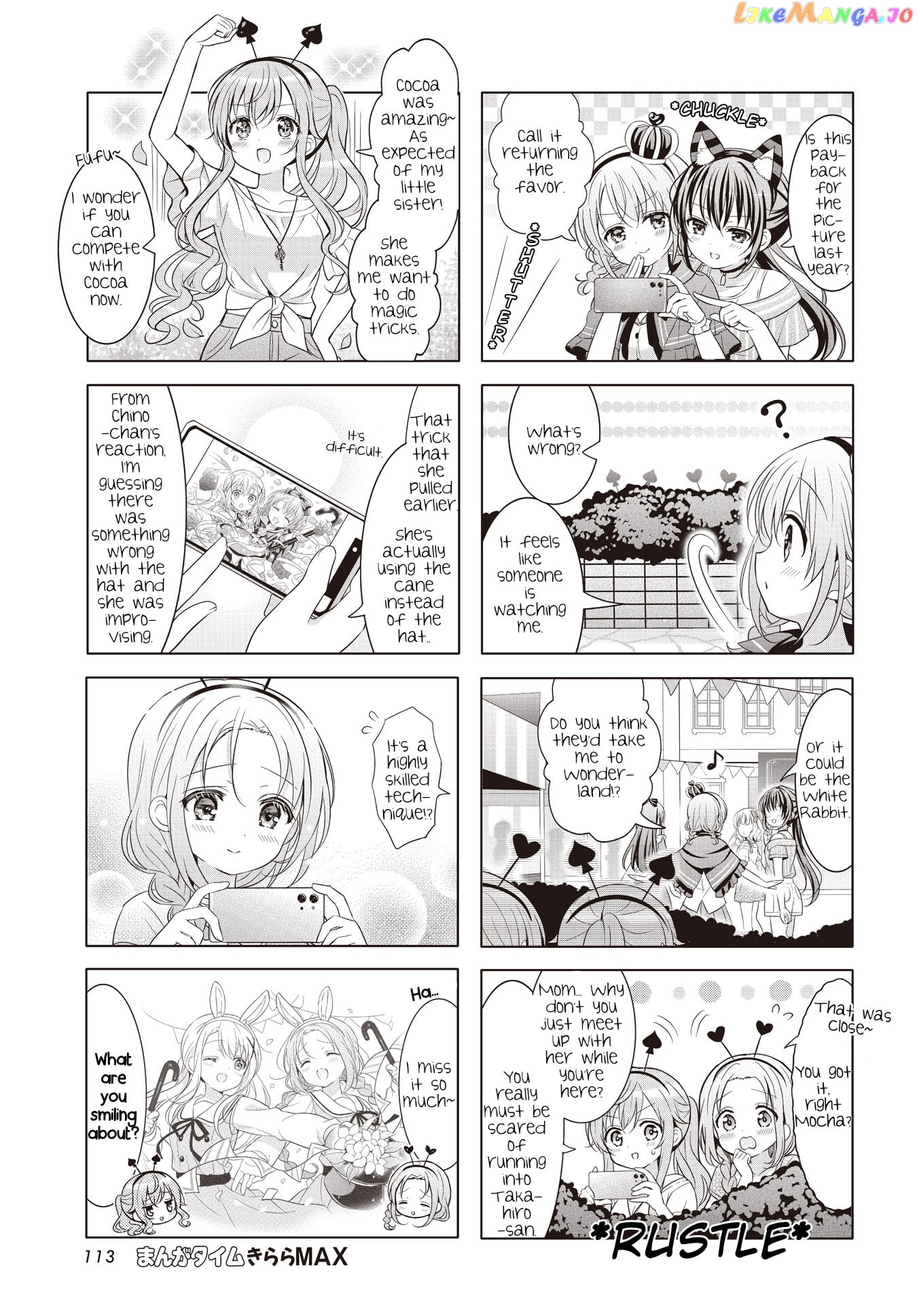 Gochuumon wa Usagi Desu ka? chapter 155 - page 9