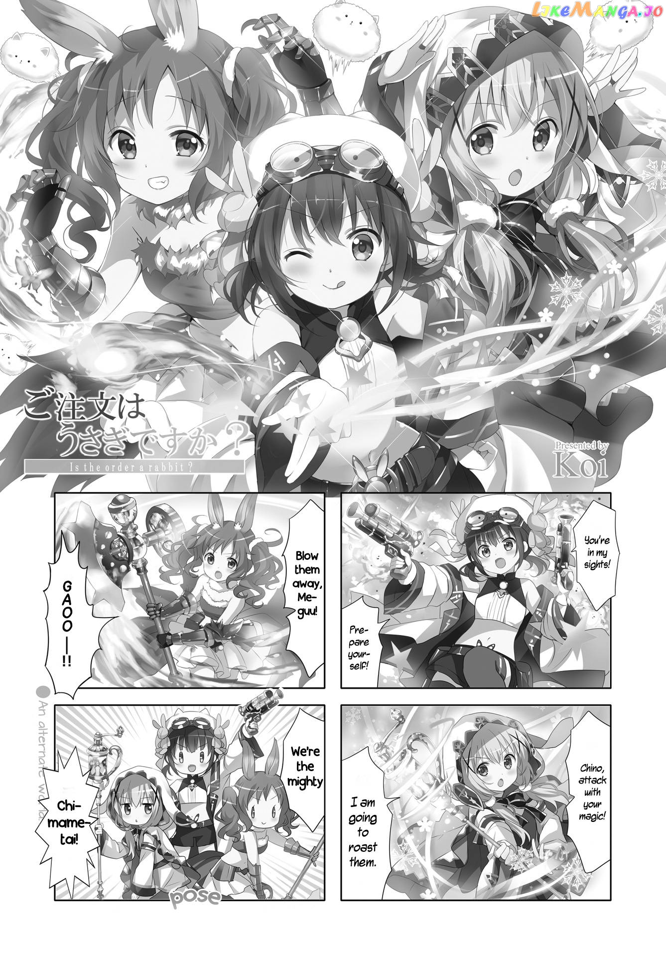 Gochuumon wa Usagi Desu ka? Chapter 101 - page 1