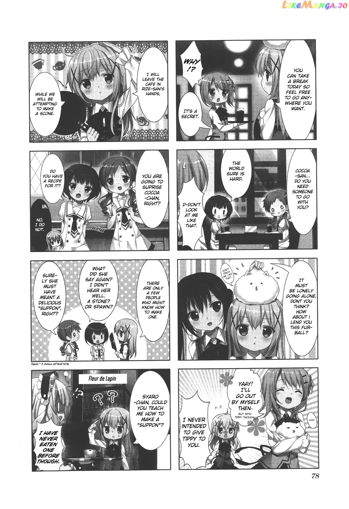 Gochuumon wa Usagi Desu ka? chapter 23 - page 2