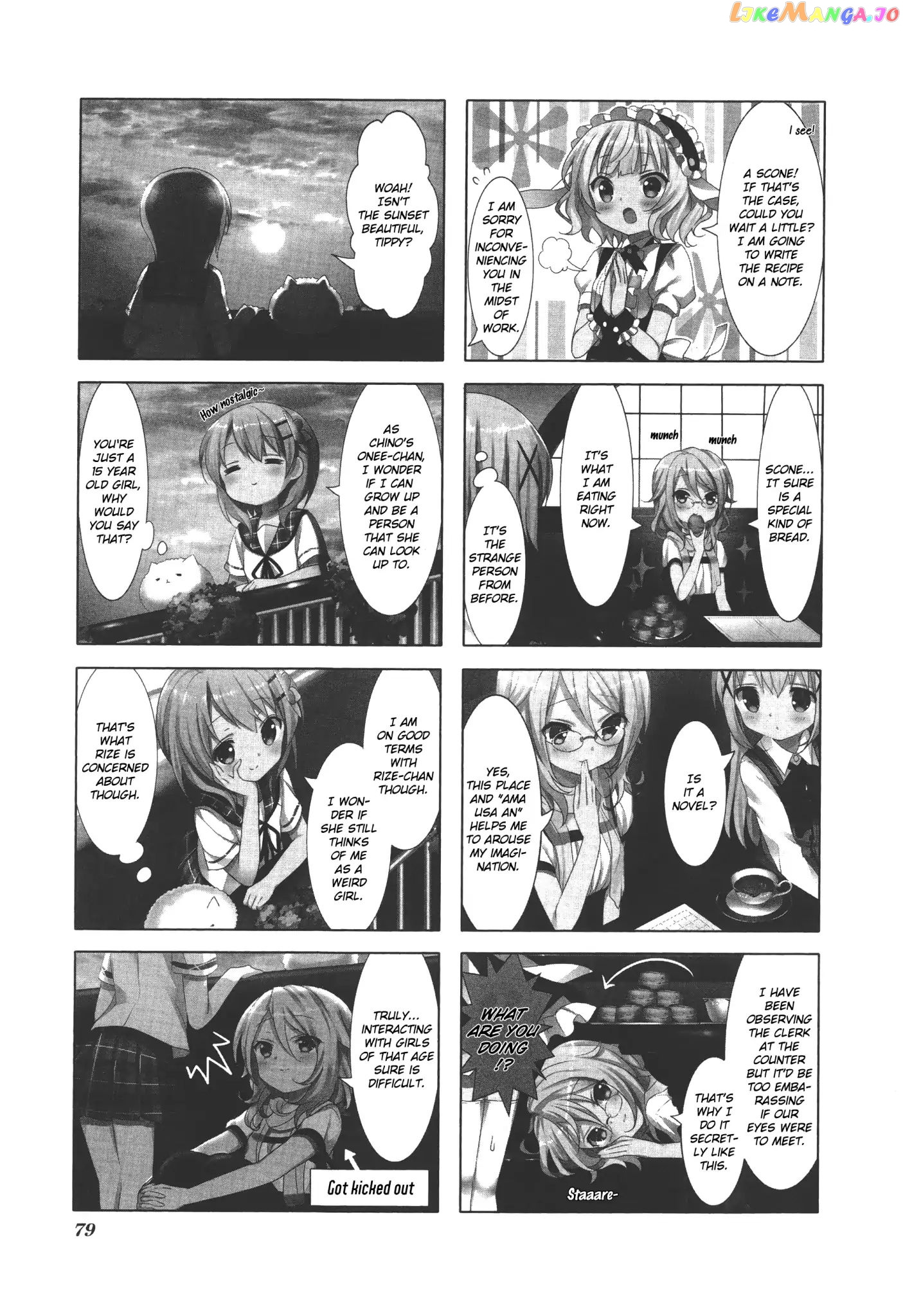 Gochuumon wa Usagi Desu ka? chapter 23 - page 3
