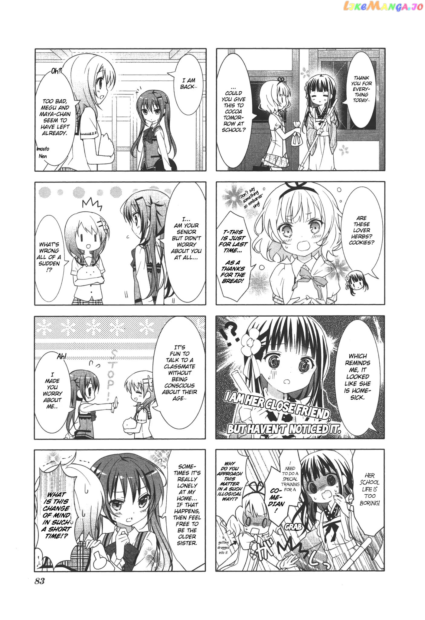 Gochuumon wa Usagi Desu ka? chapter 23 - page 7